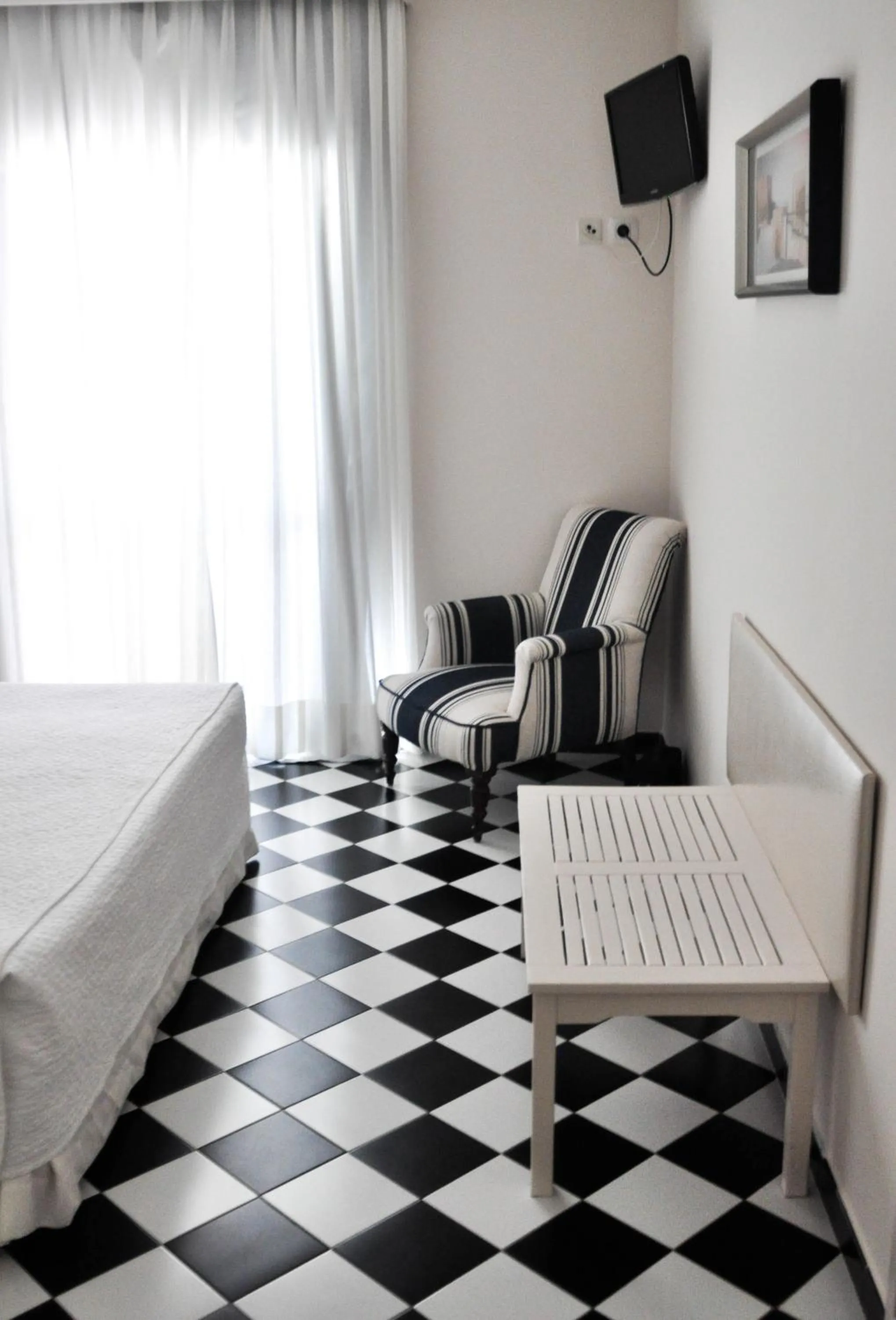 Decorative detail, Bed in Hotel Central Boutique