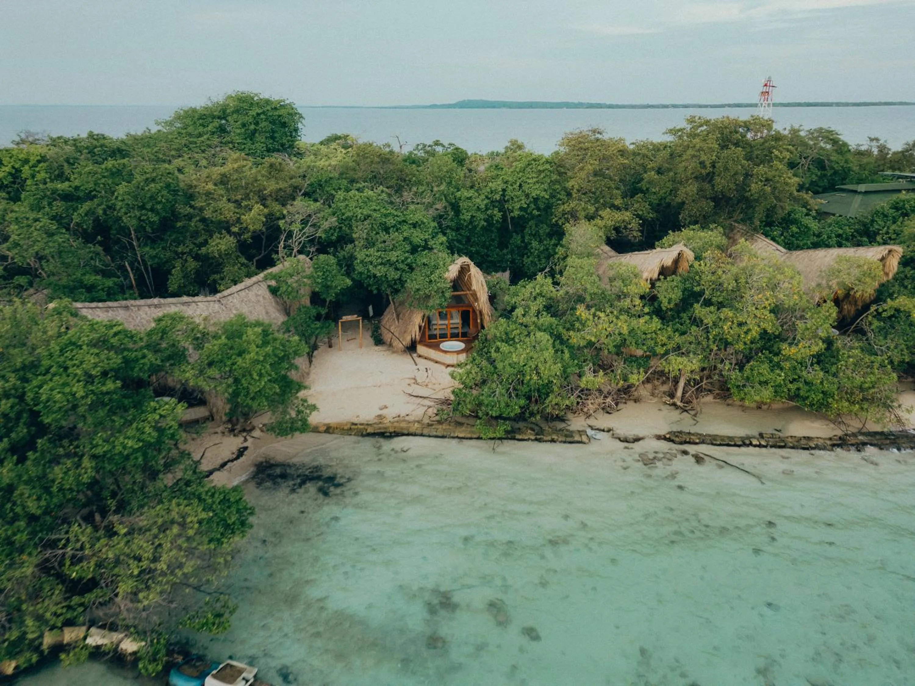 Bird's eye view in Isla Corona
