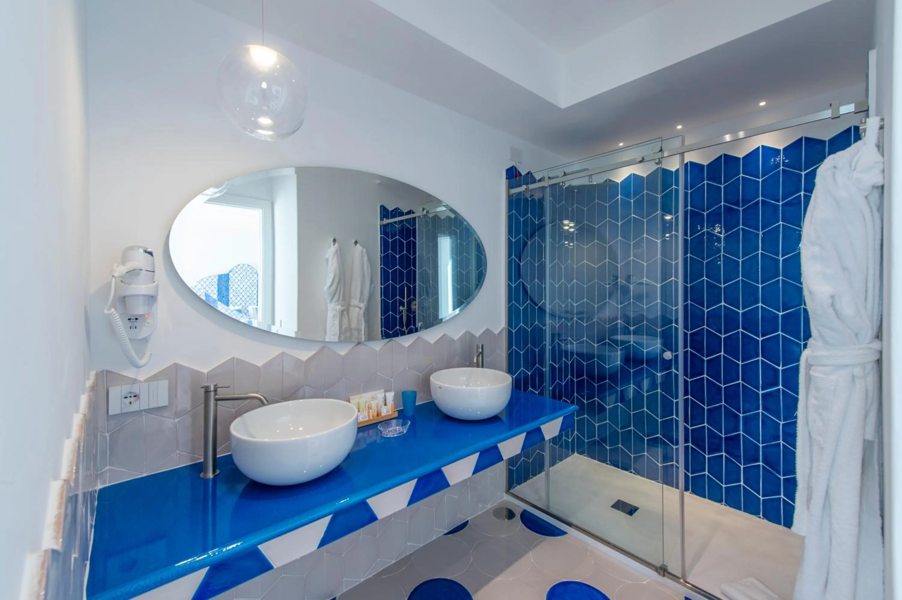 Bathroom in Hotel Il Gabbiano