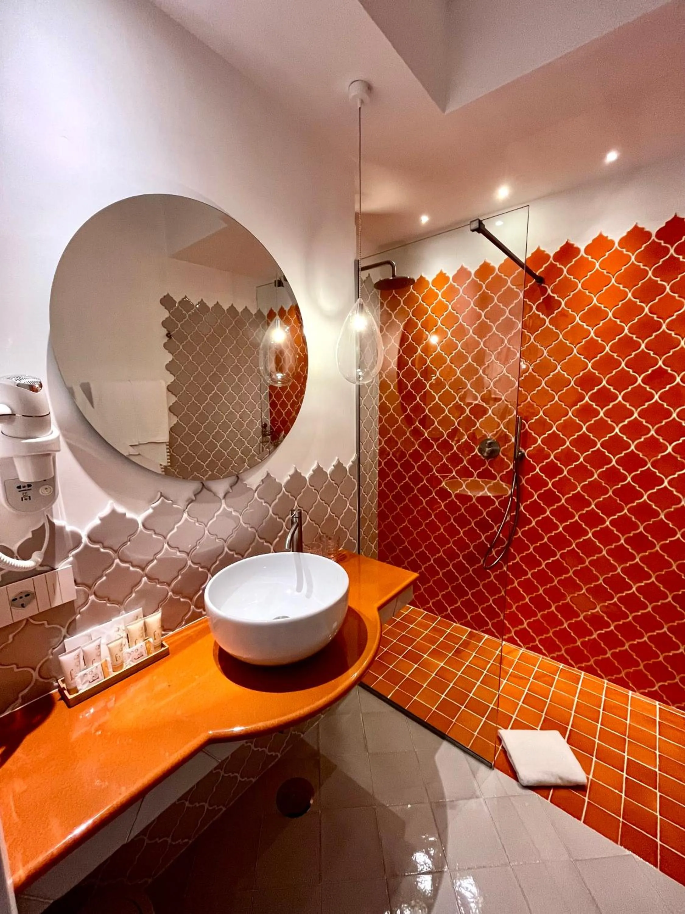 Bathroom in Hotel Il Gabbiano