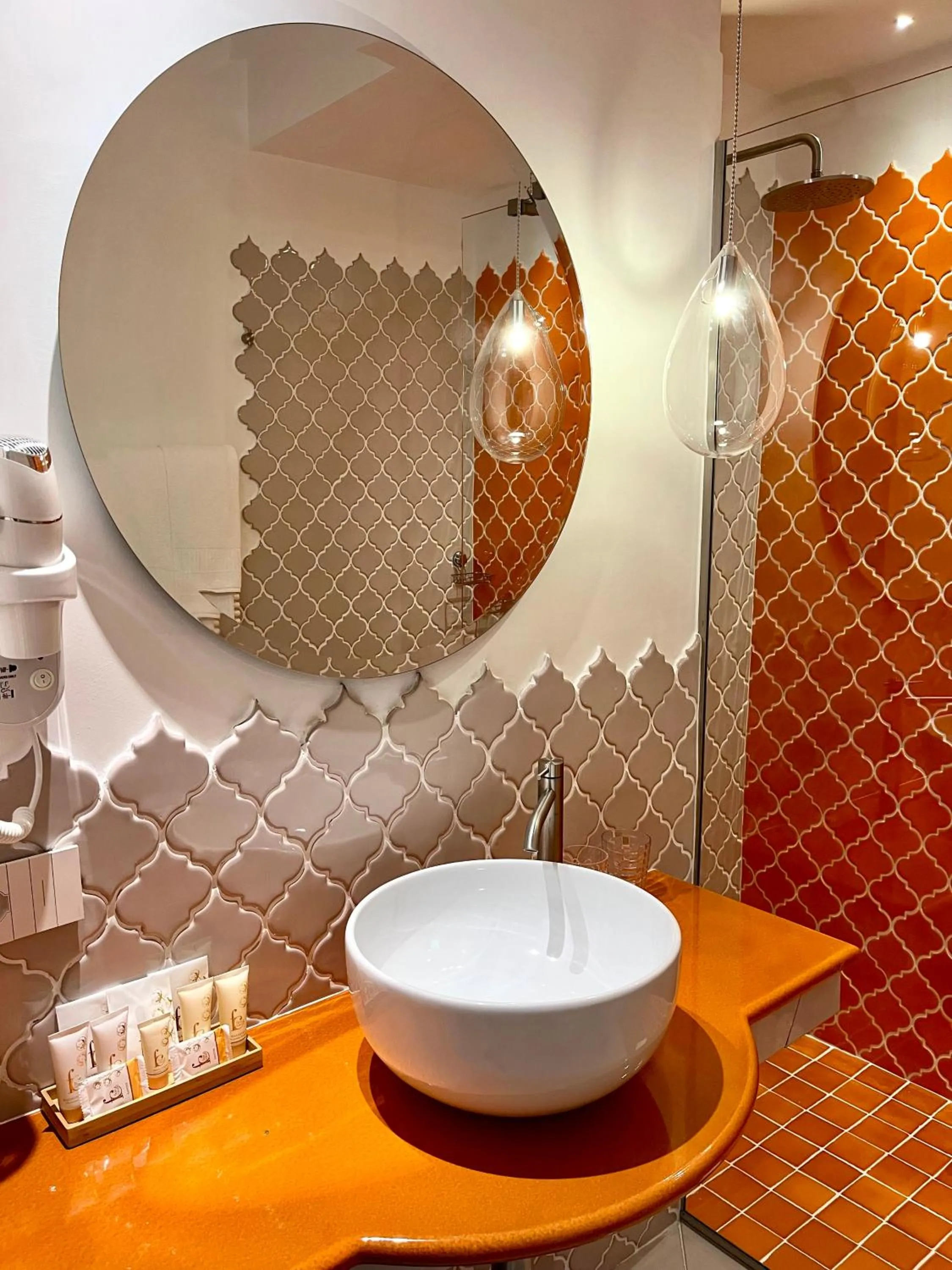 Bathroom in Hotel Il Gabbiano