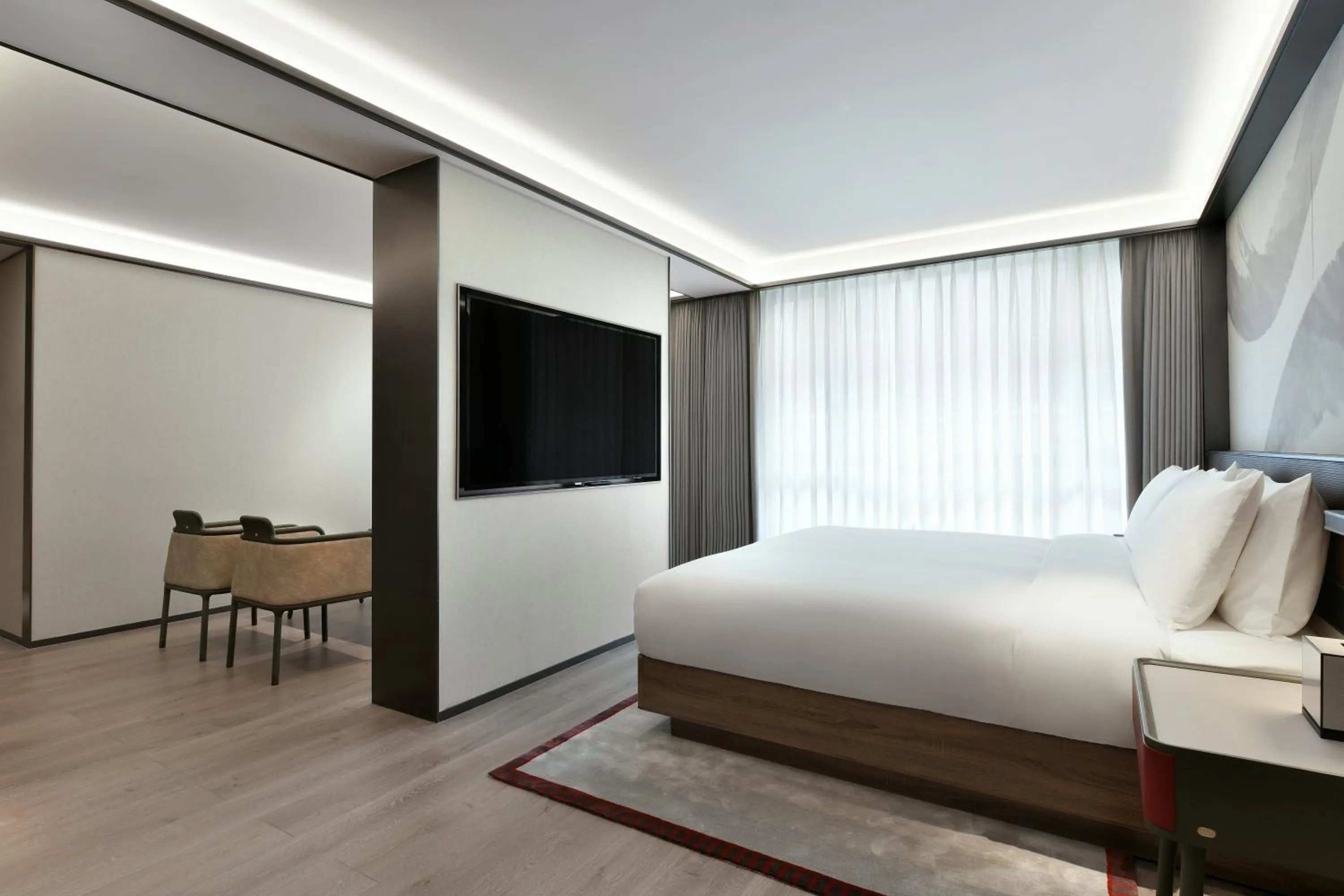 Photo of the whole room, Bed in JOYA Hotel Shanghai Jiading