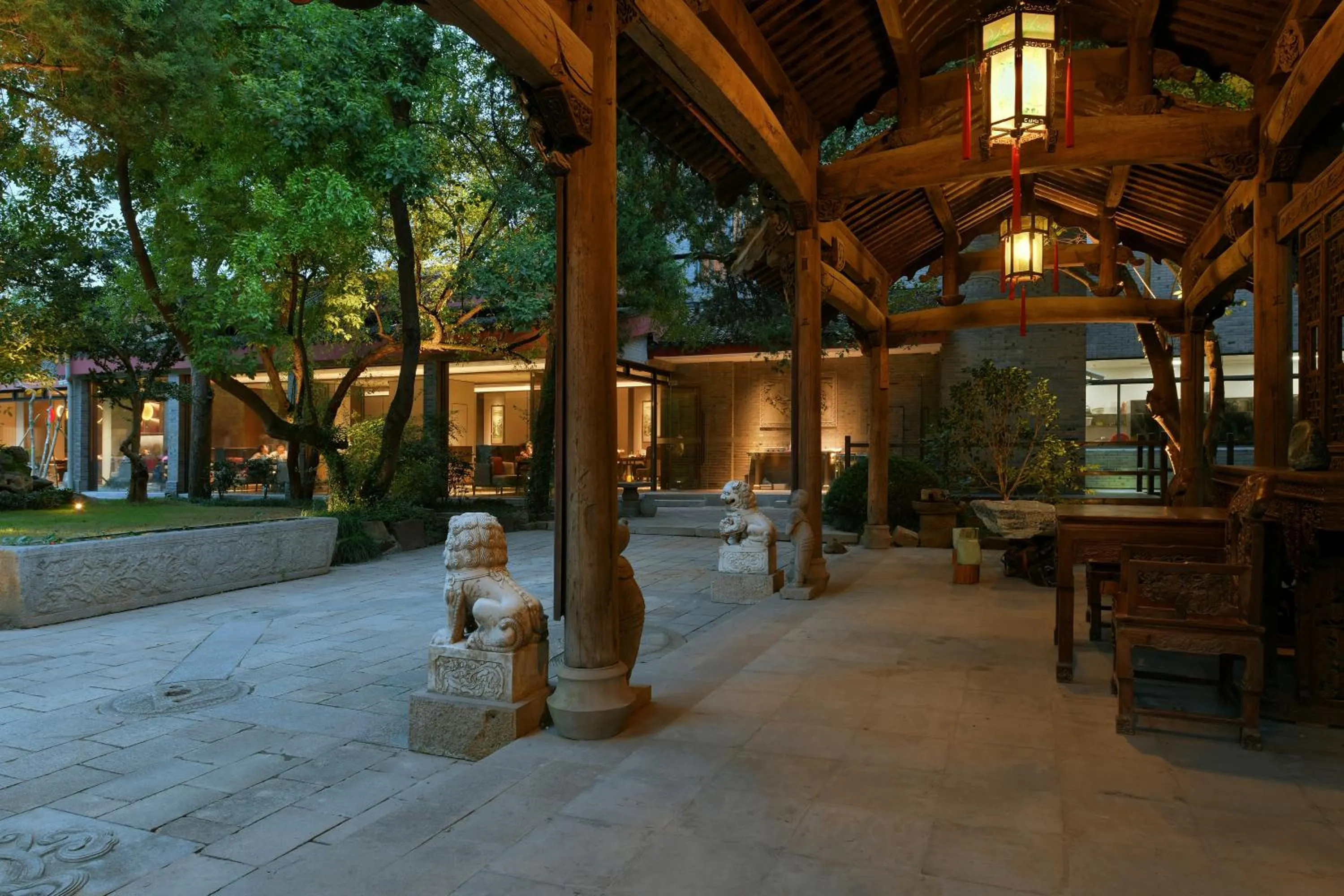 Garden in JOYA Hotel Shanghai Jiading