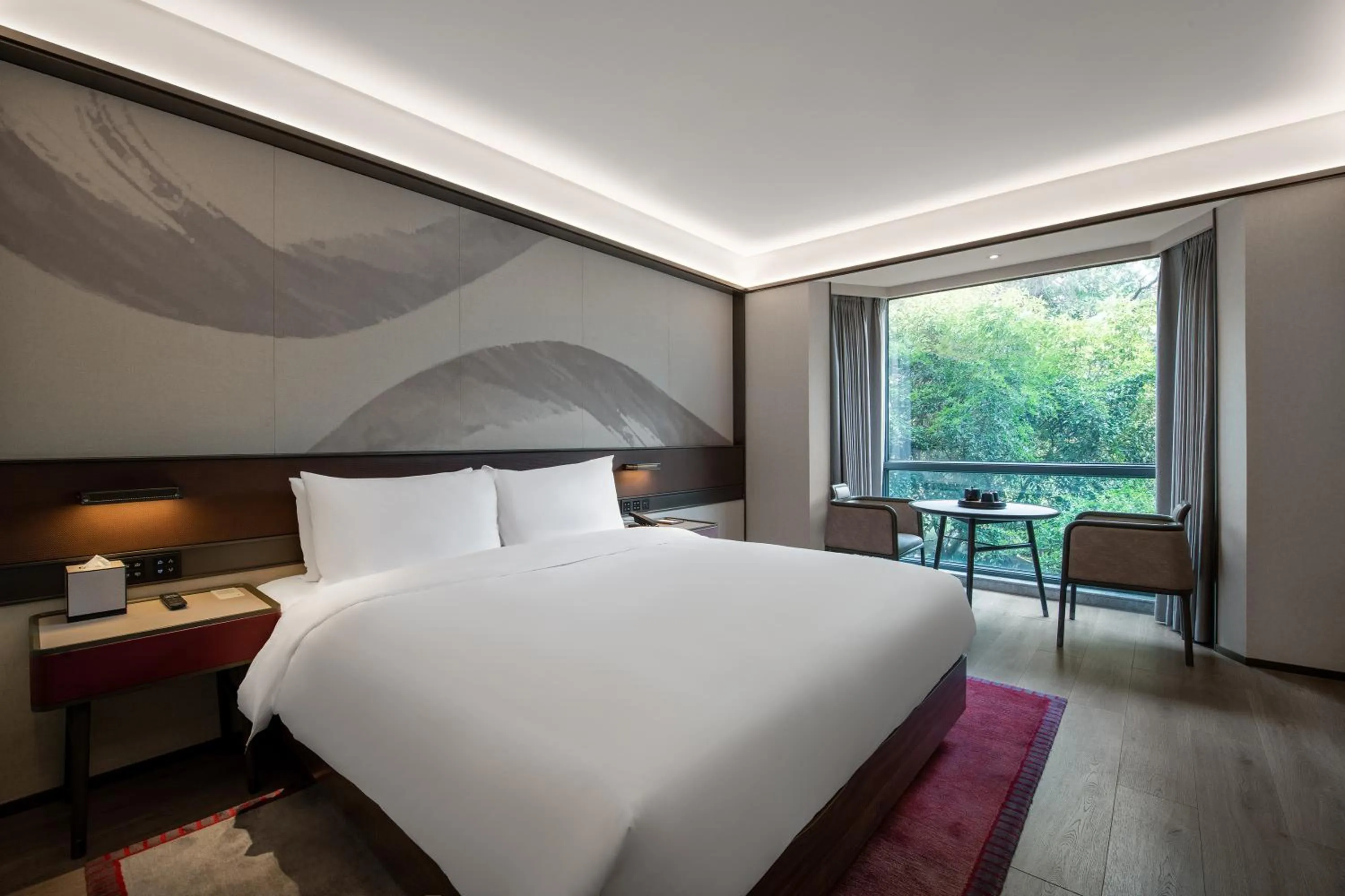 Bedroom, Bed in JOYA Hotel Shanghai Jiading
