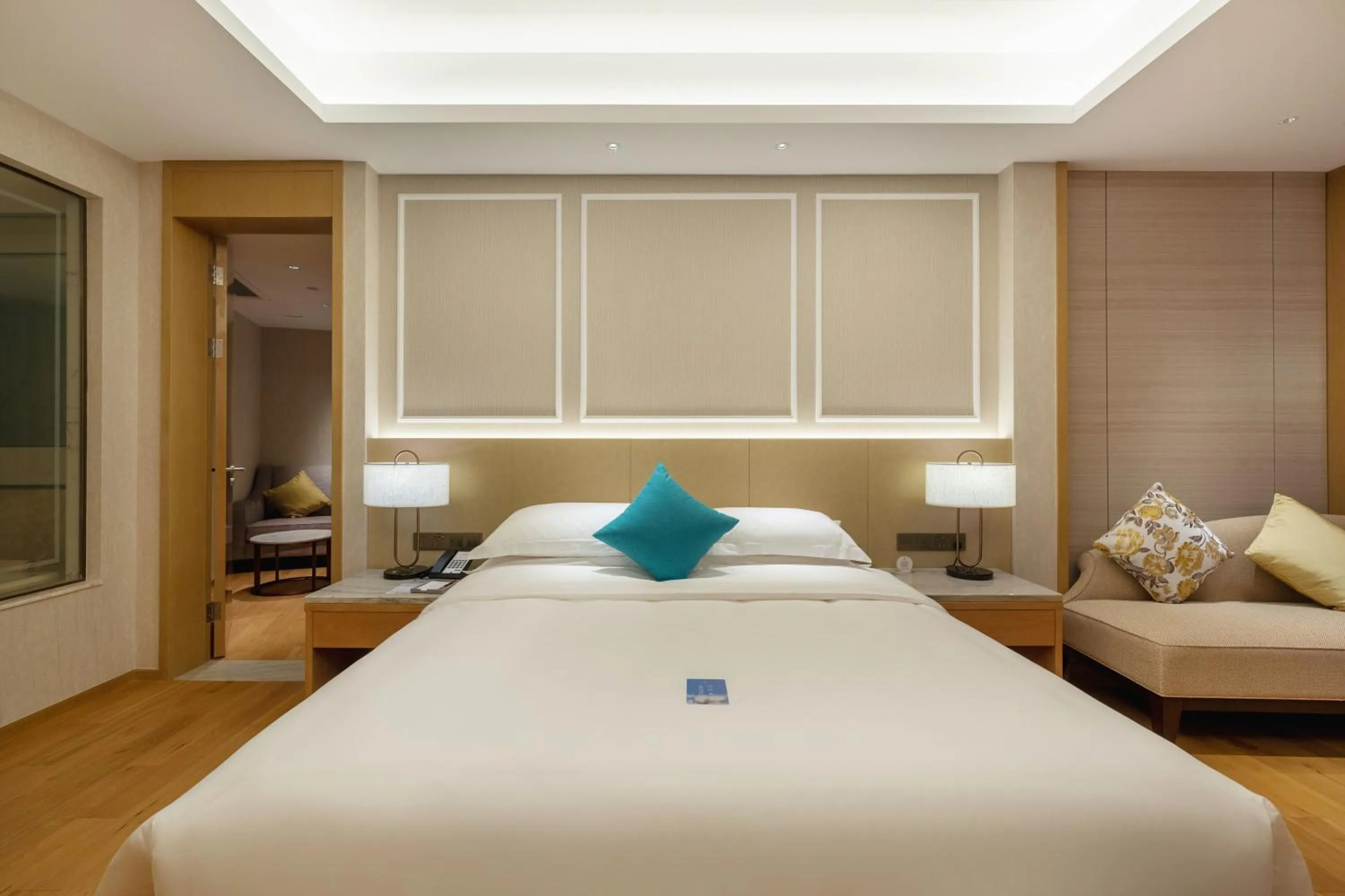 Bed in Huangshan Parkview International Hotel