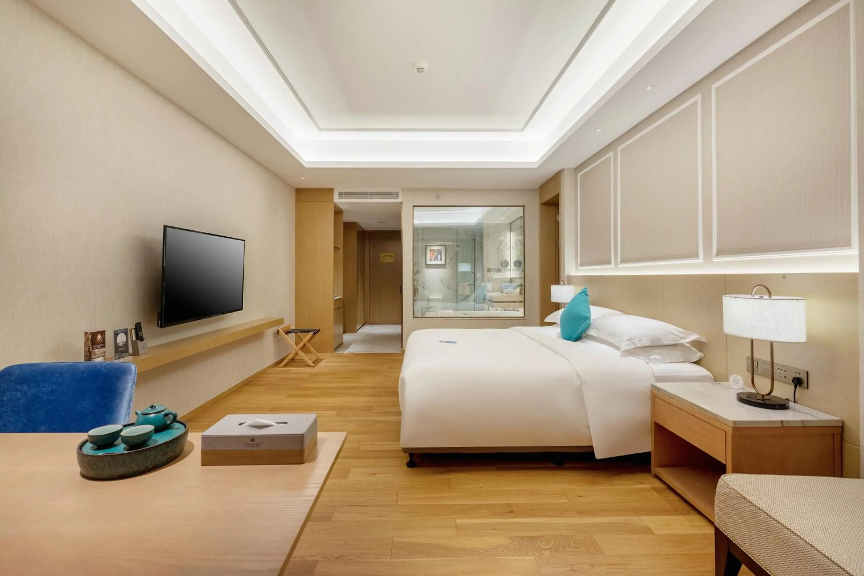 Bed in Huangshan Parkview International Hotel