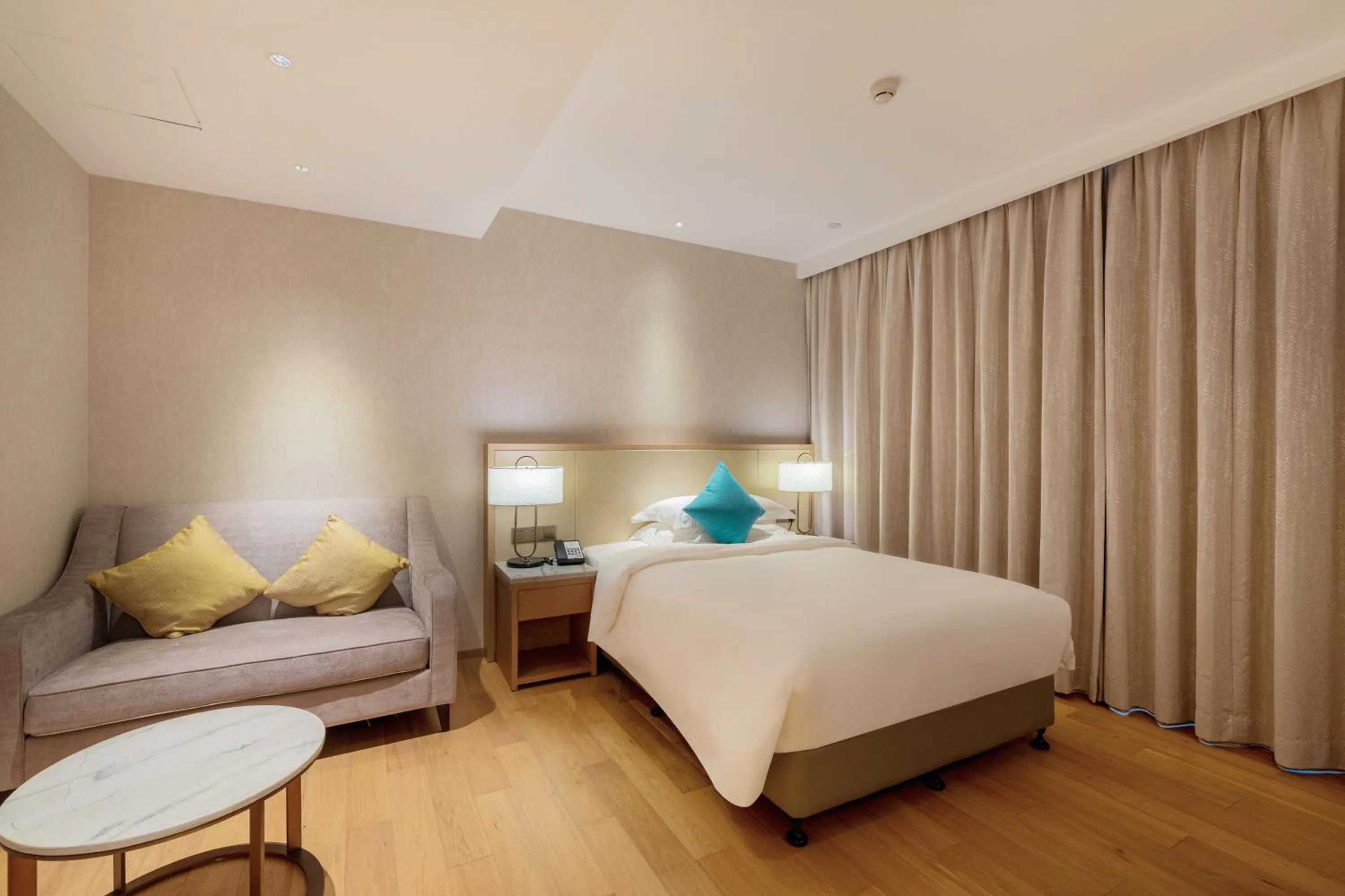 Bed in Huangshan Parkview International Hotel