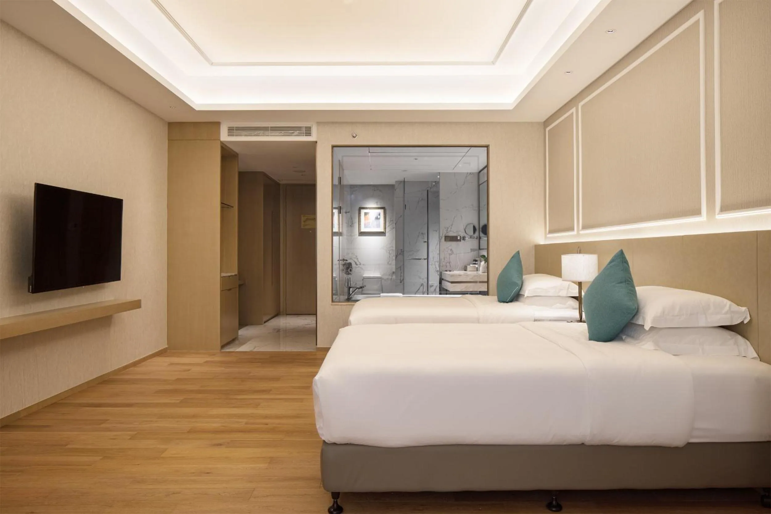 Bed in Huangshan Parkview International Hotel