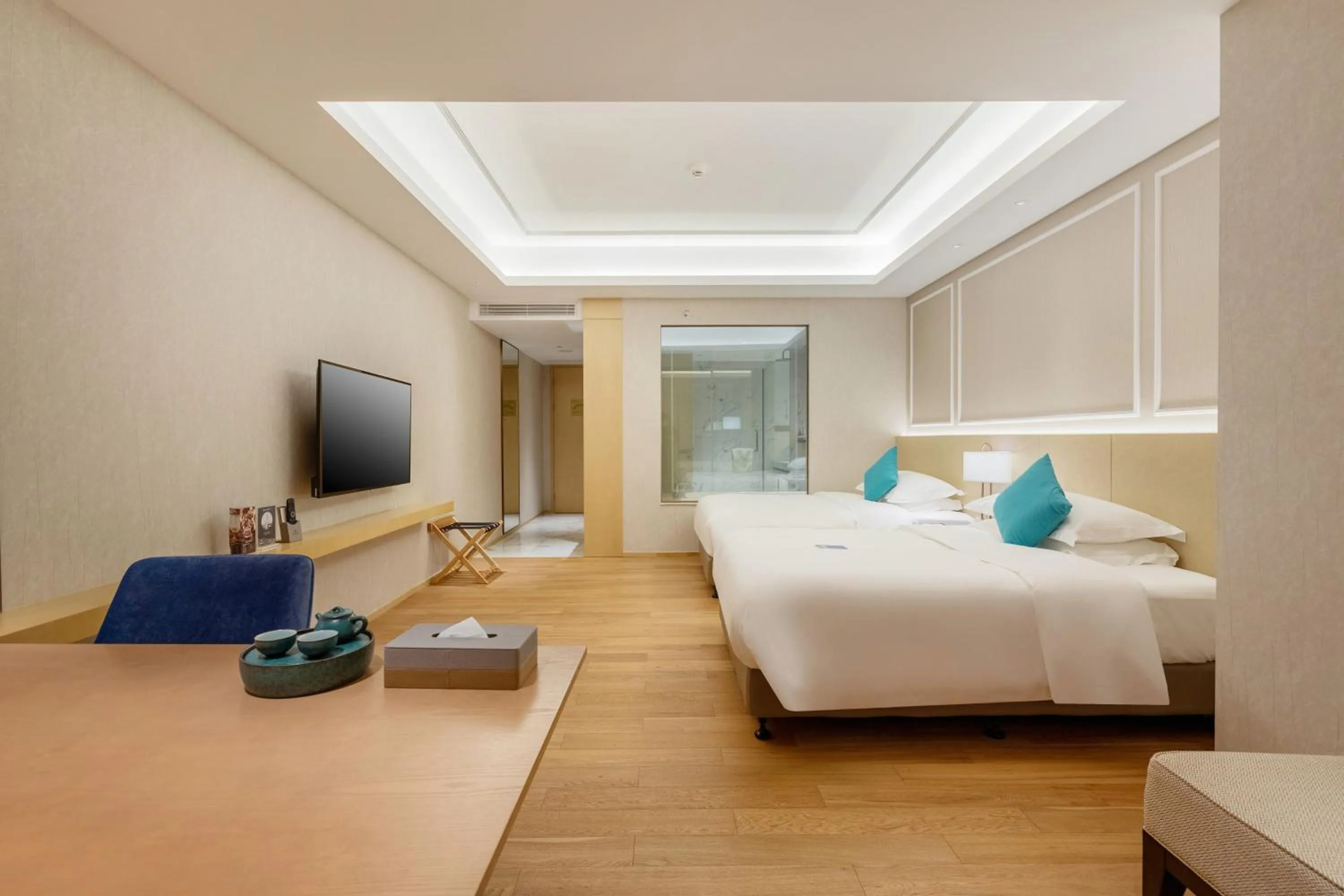 Bed in Huangshan Parkview International Hotel