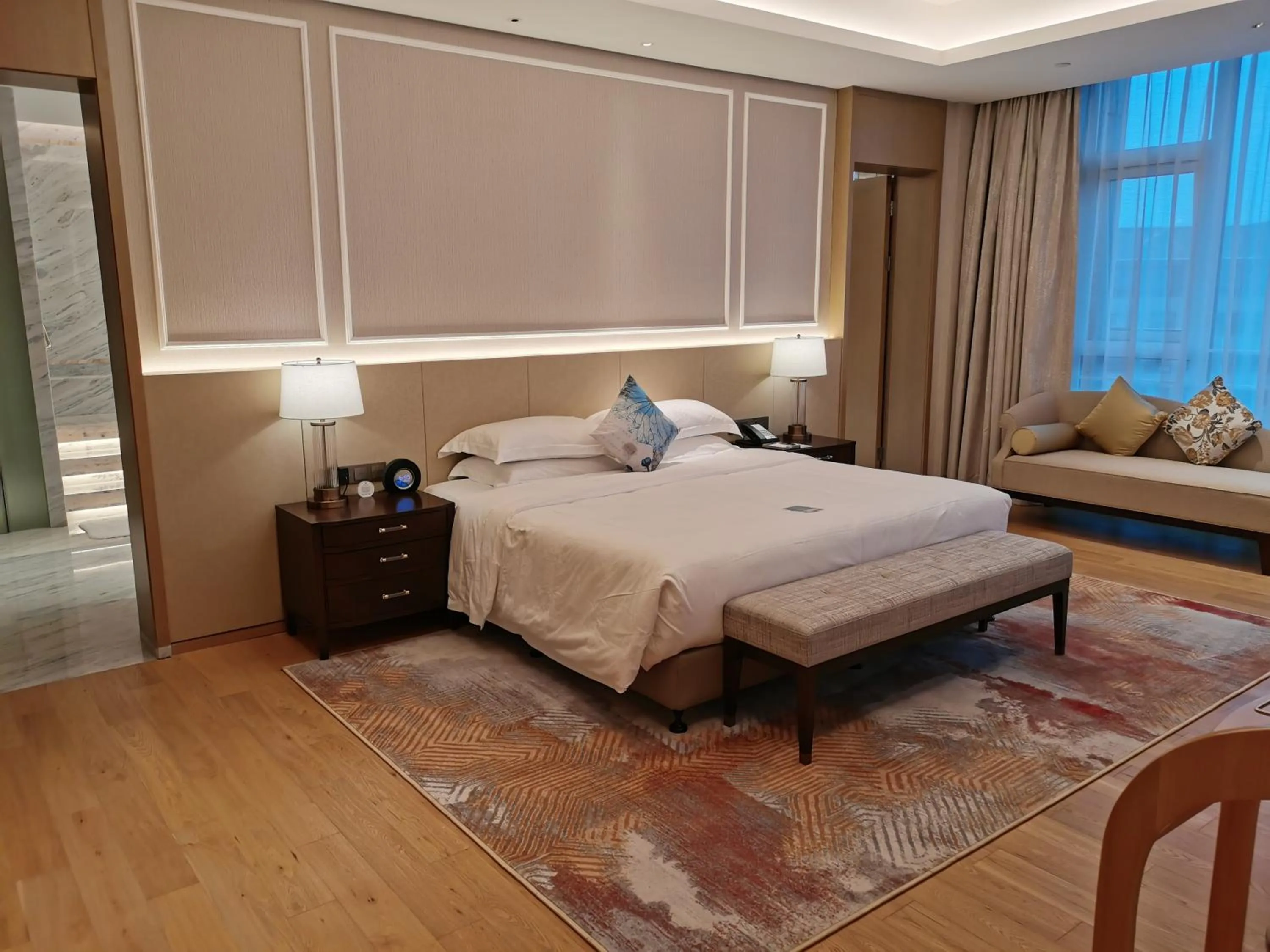 Bed in Huangshan Parkview International Hotel