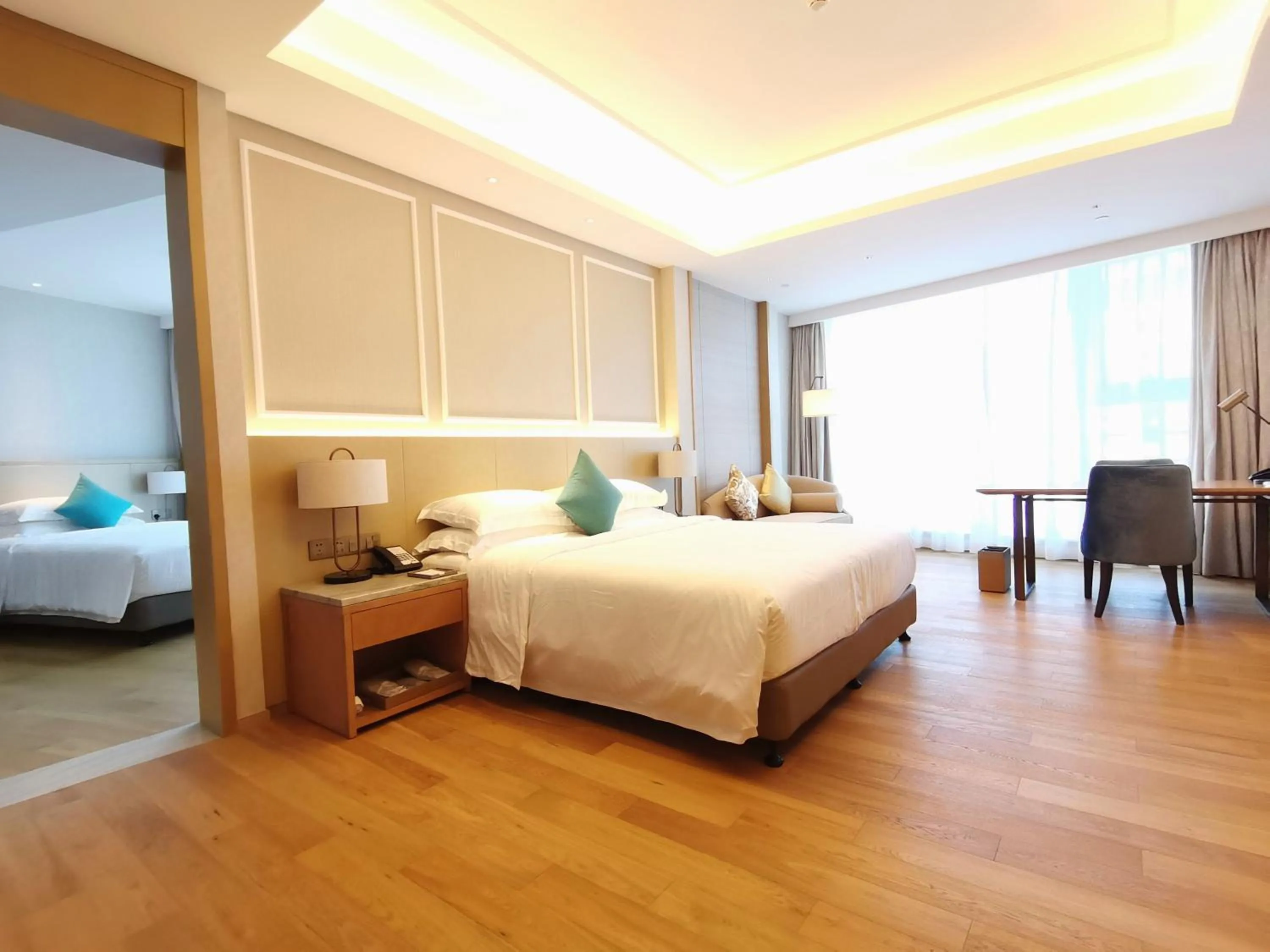 Bed in Huangshan Parkview International Hotel