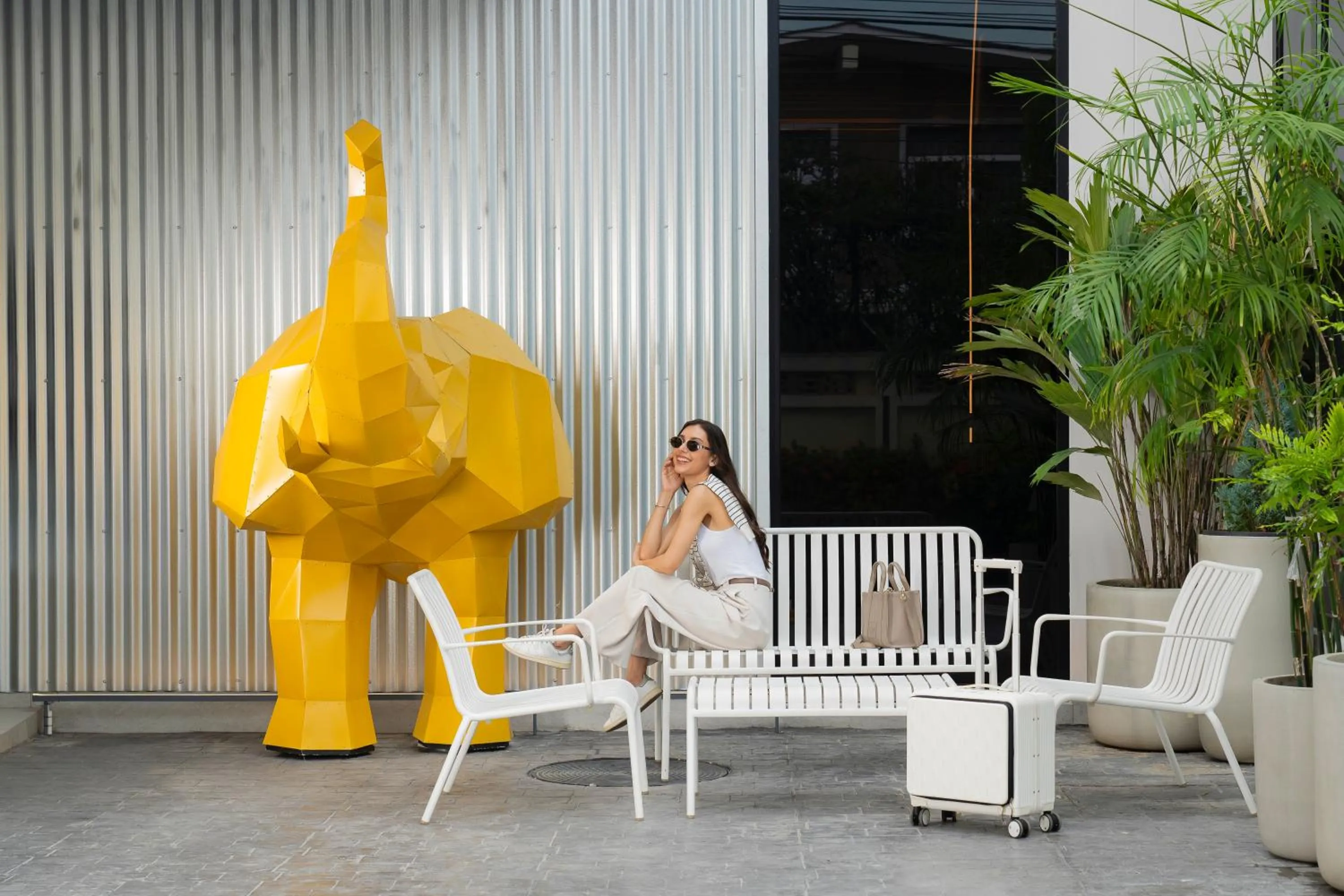 Facade/entrance in Hotel Bangkokian