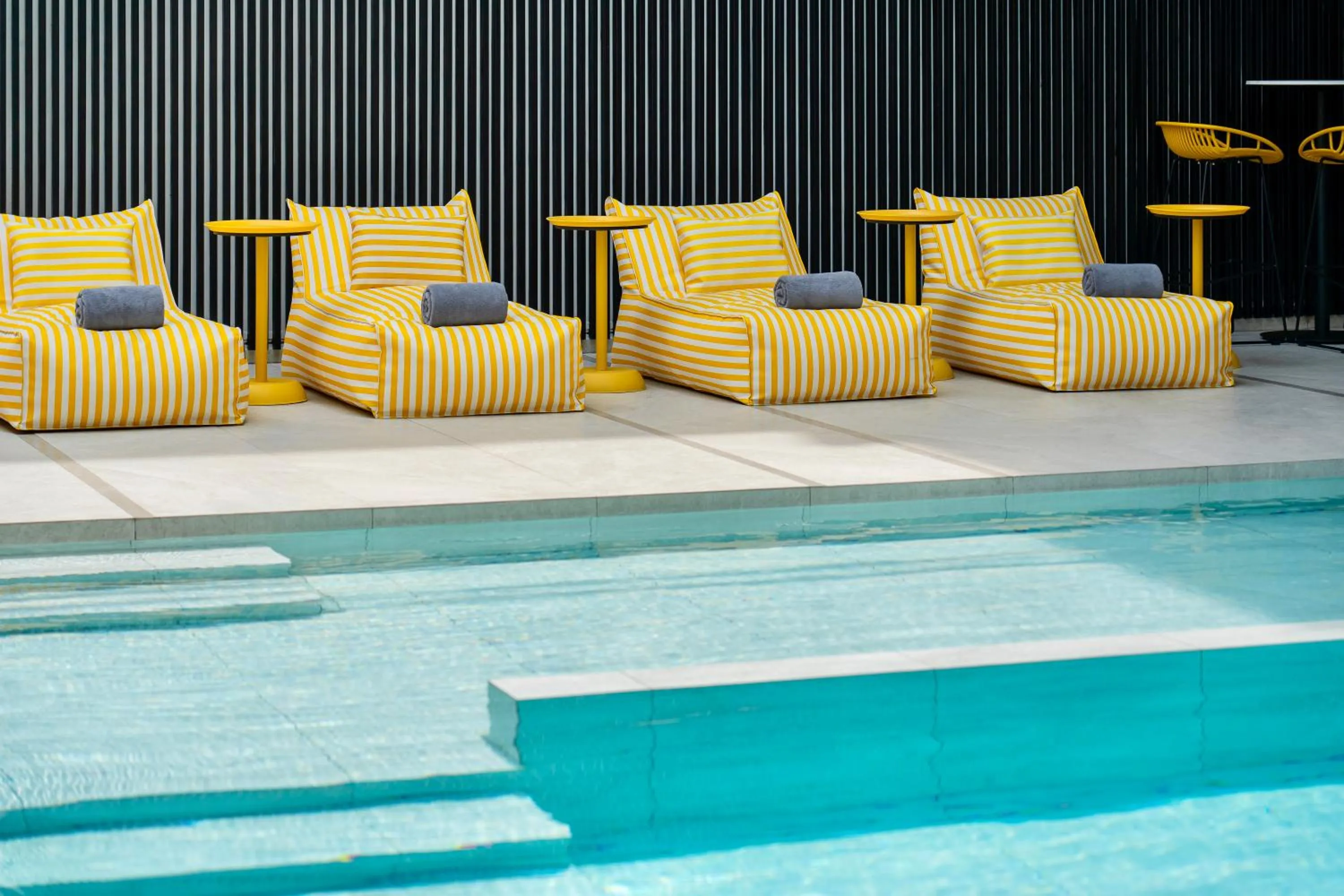 sunbed in Hotel Bangkokian