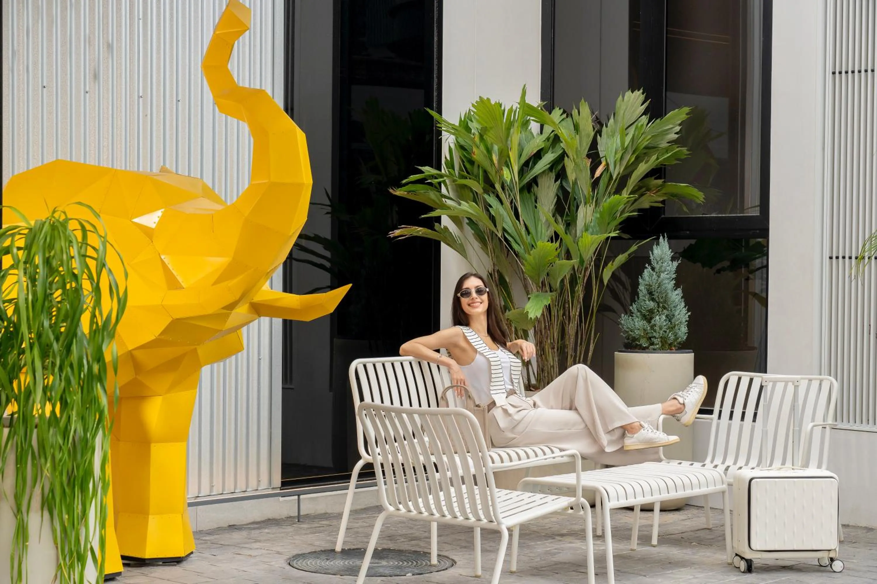 Facade/entrance in Hotel Bangkokian