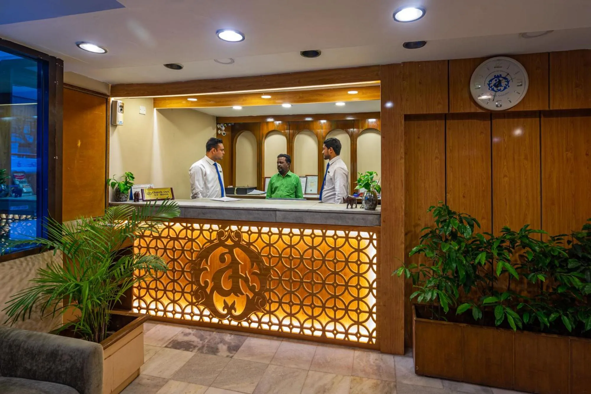 Lobby or reception in Hotel Ashrafee