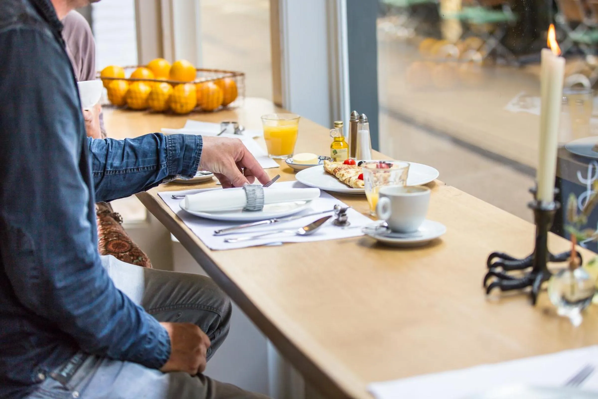 Food close-up in De DroomBoutique - Goud & Zilver Suites