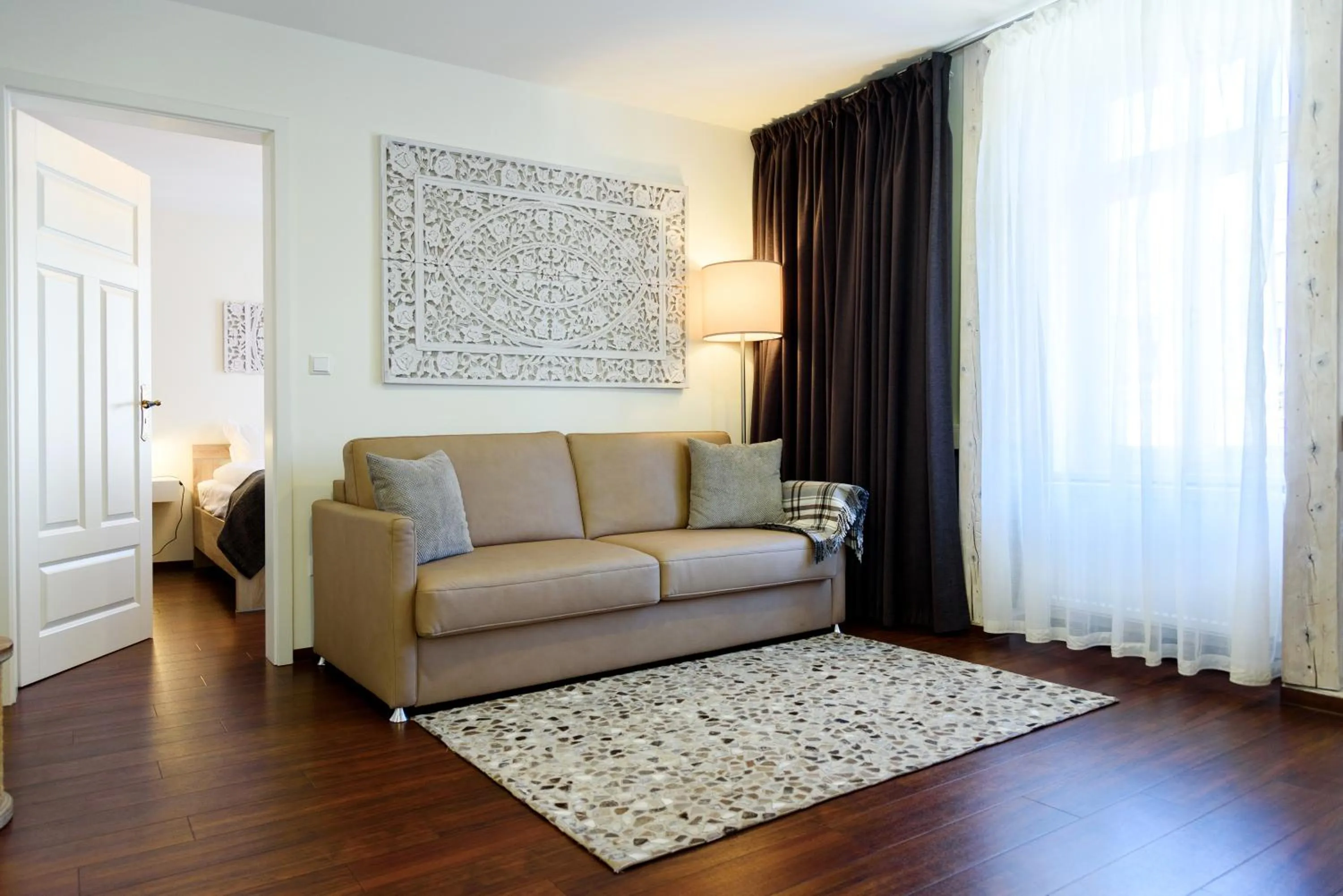 Living room in Boardinghouse Luise 5