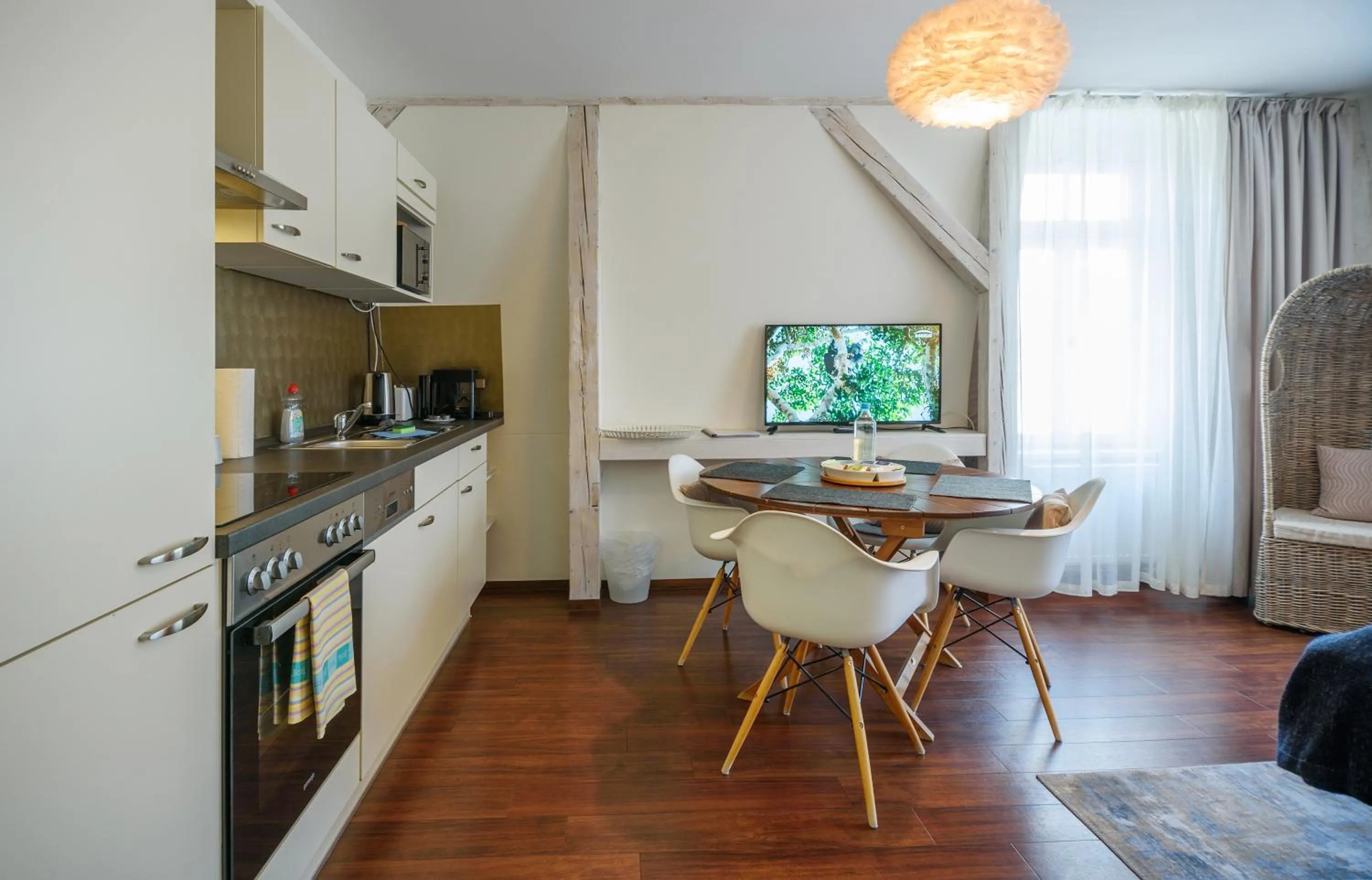 Kitchen or kitchenette in Boardinghouse Luise 5