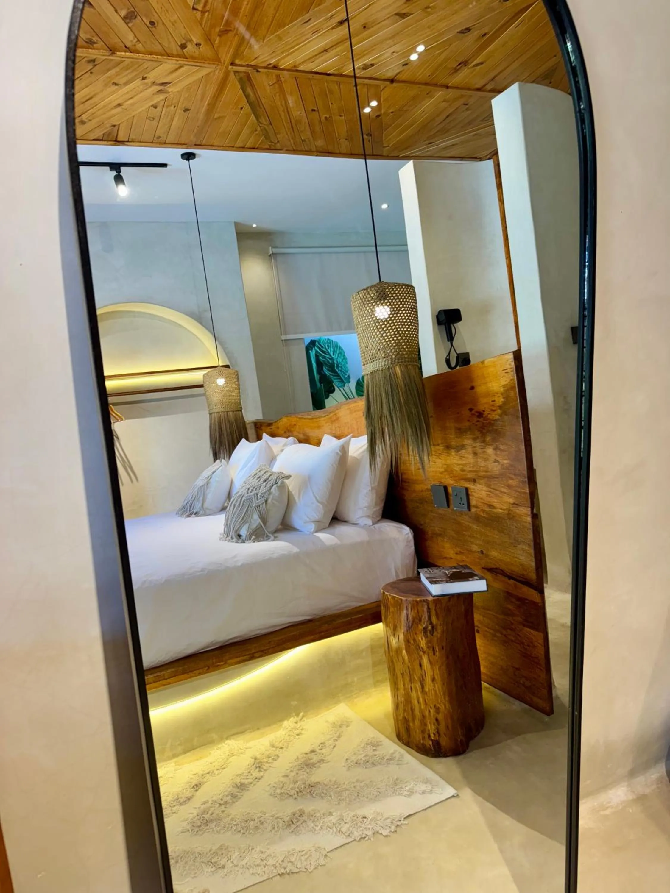 Bed in Kai Zanzibar Hotel and Spa