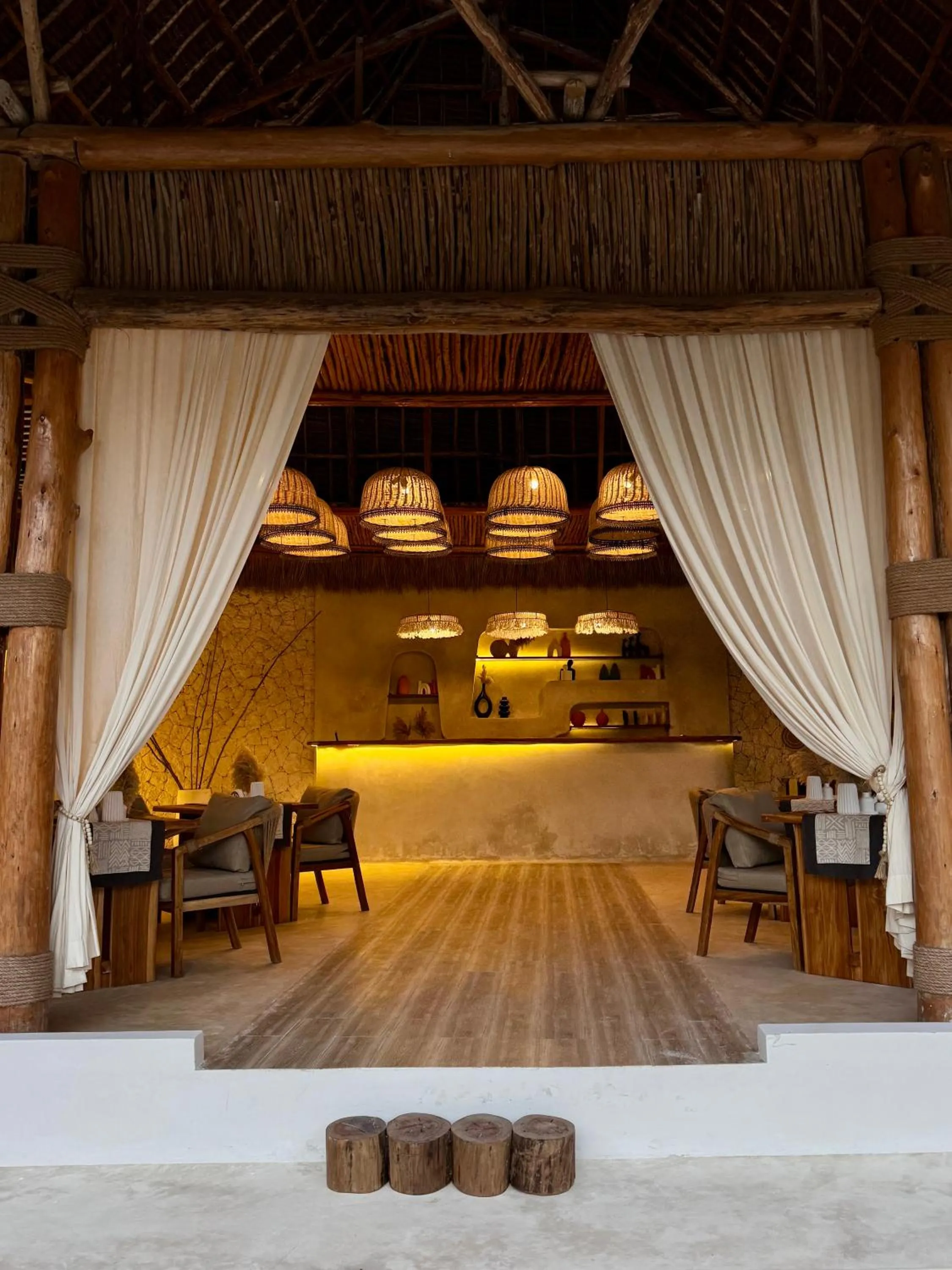 Seating area in Kai Zanzibar Hotel and Spa