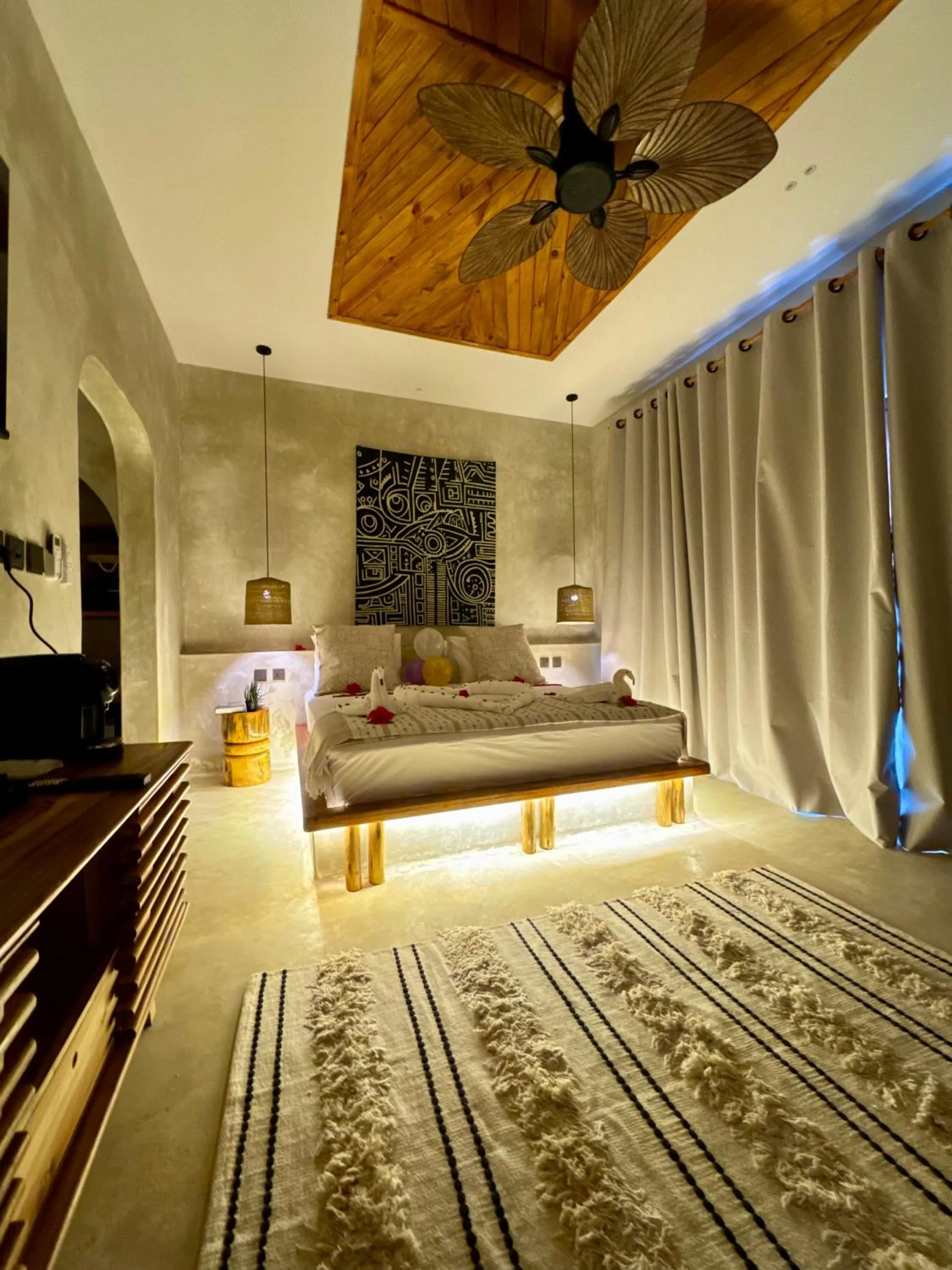 Bedroom, Bed in Kai Zanzibar Hotel and Spa