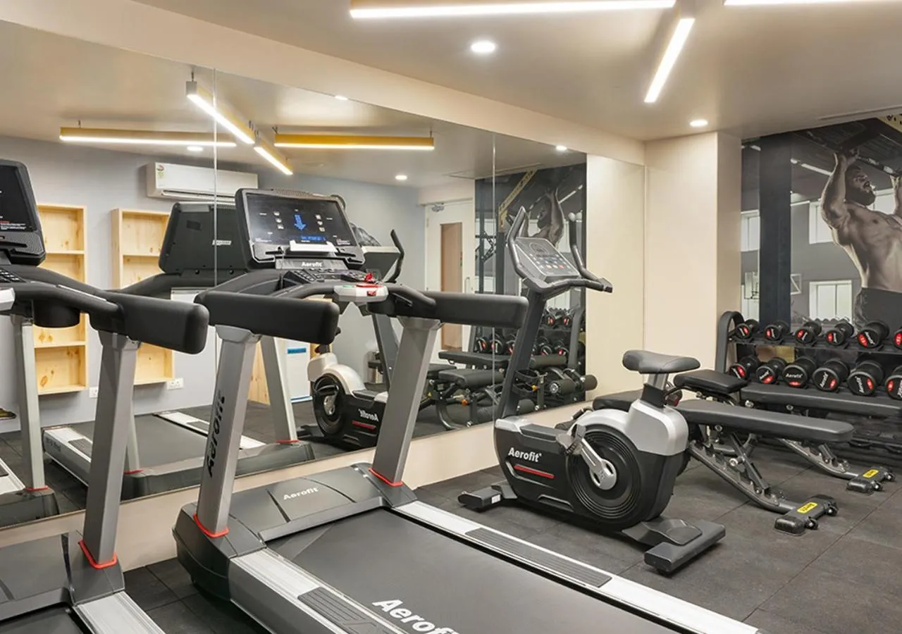 Fitness centre/facilities in Bloom Hotel - Jubilee Hills