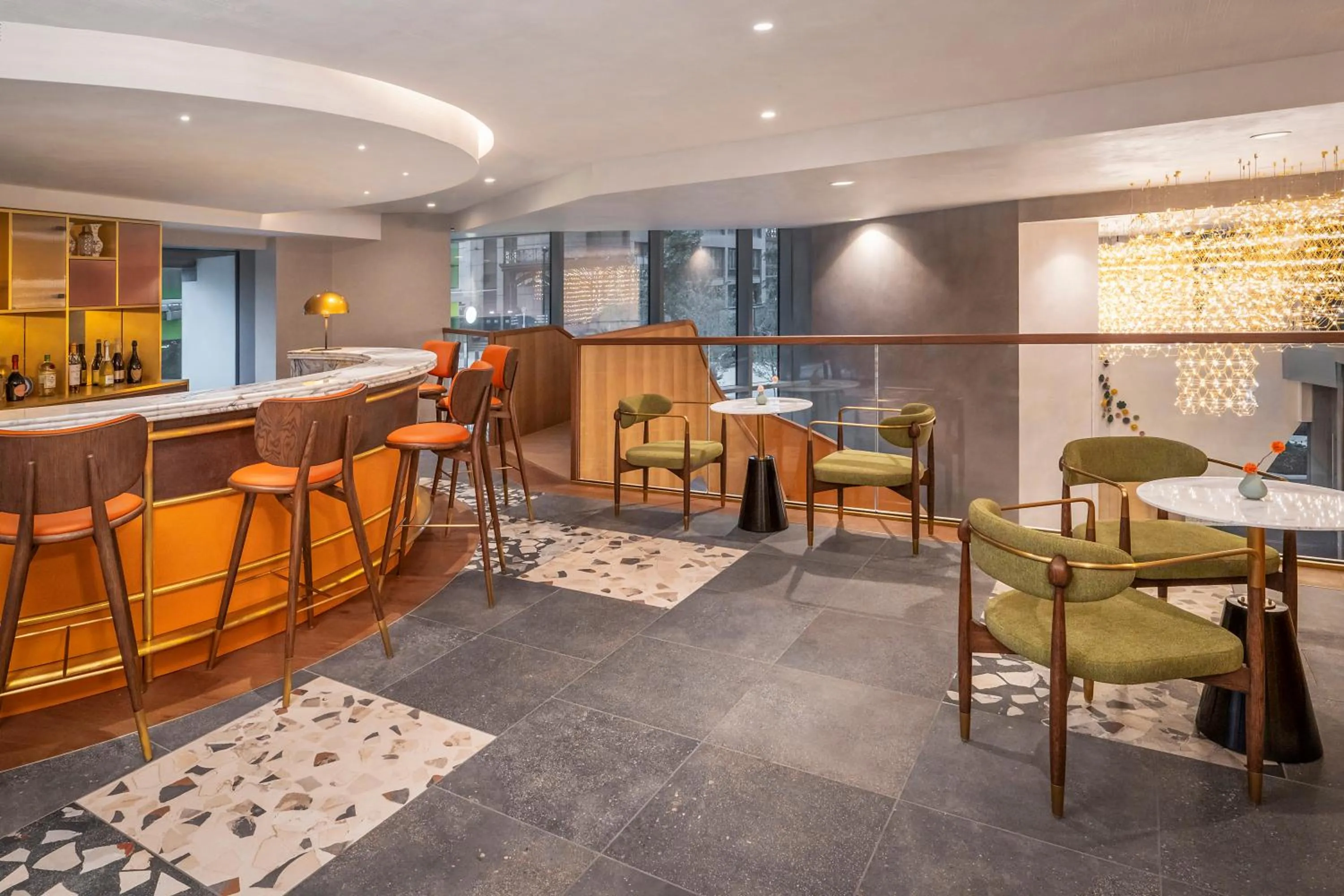 Lounge or bar in Dorsett Hotel Canary Wharf