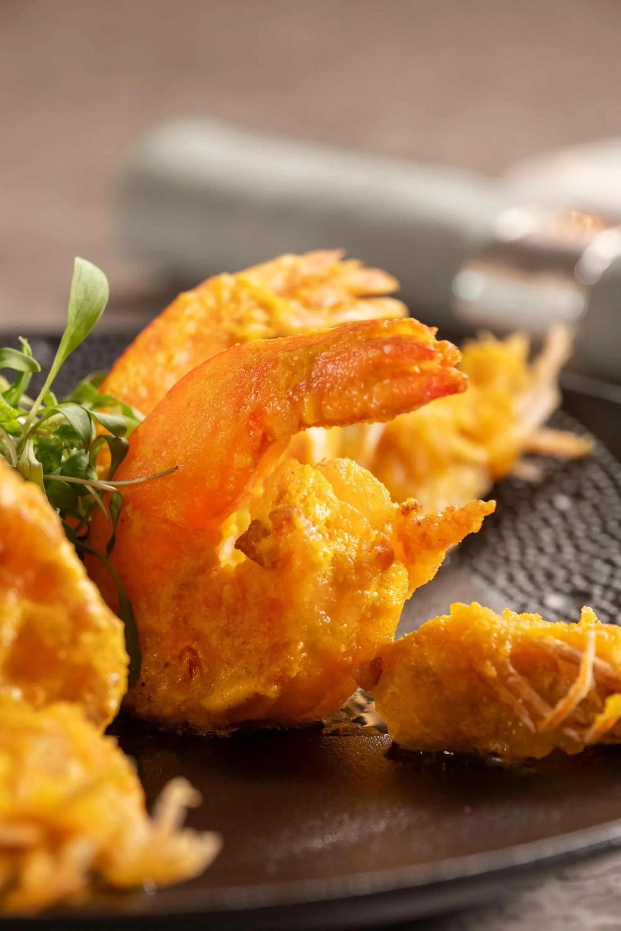 Food close-up in Dorsett Hotel Canary Wharf