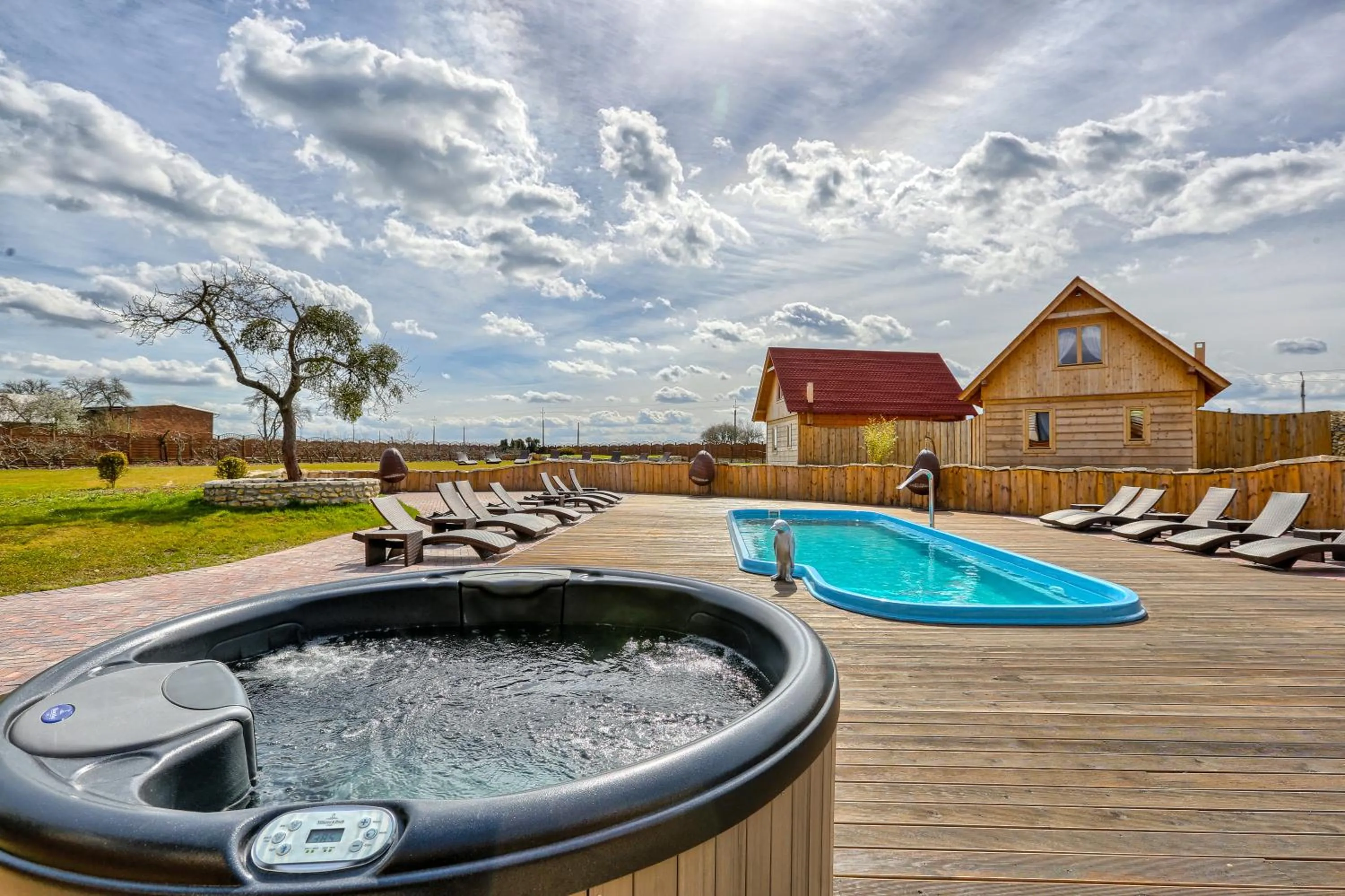 Hot Tub in Sommer Residence Hotel&Spa