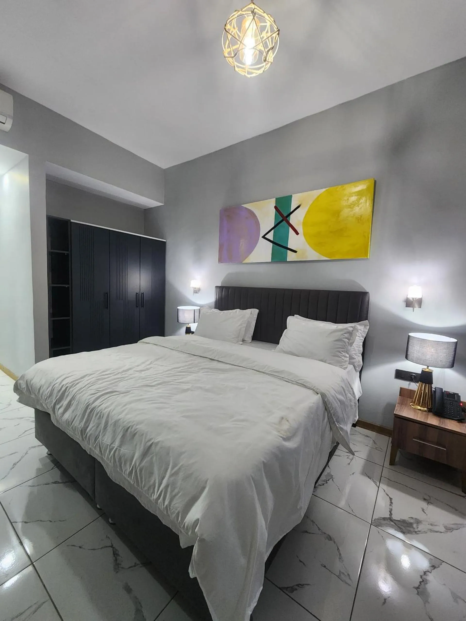 Bed in Albatros Premium Hôtel