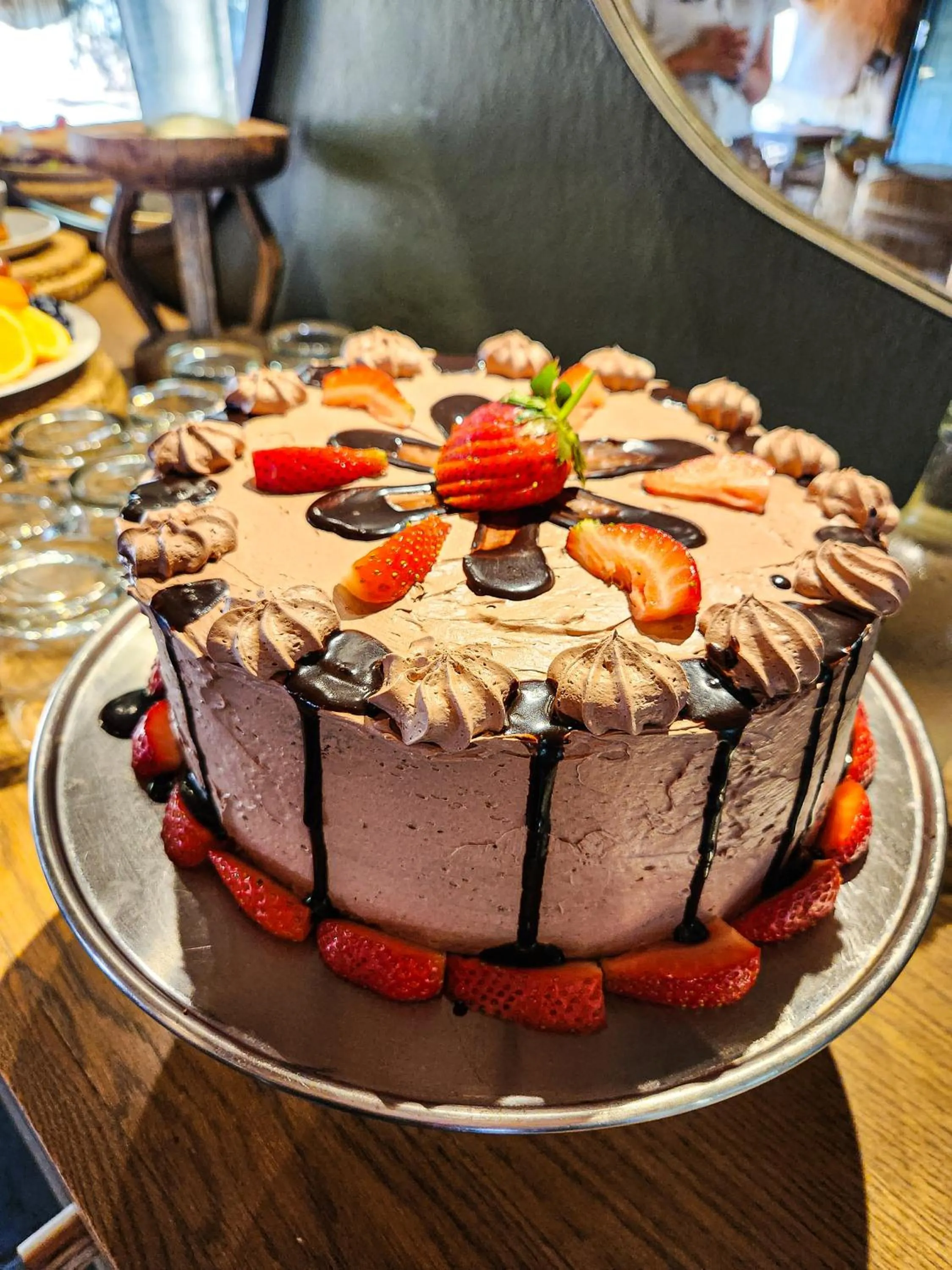 Food in Rhino River Lodge