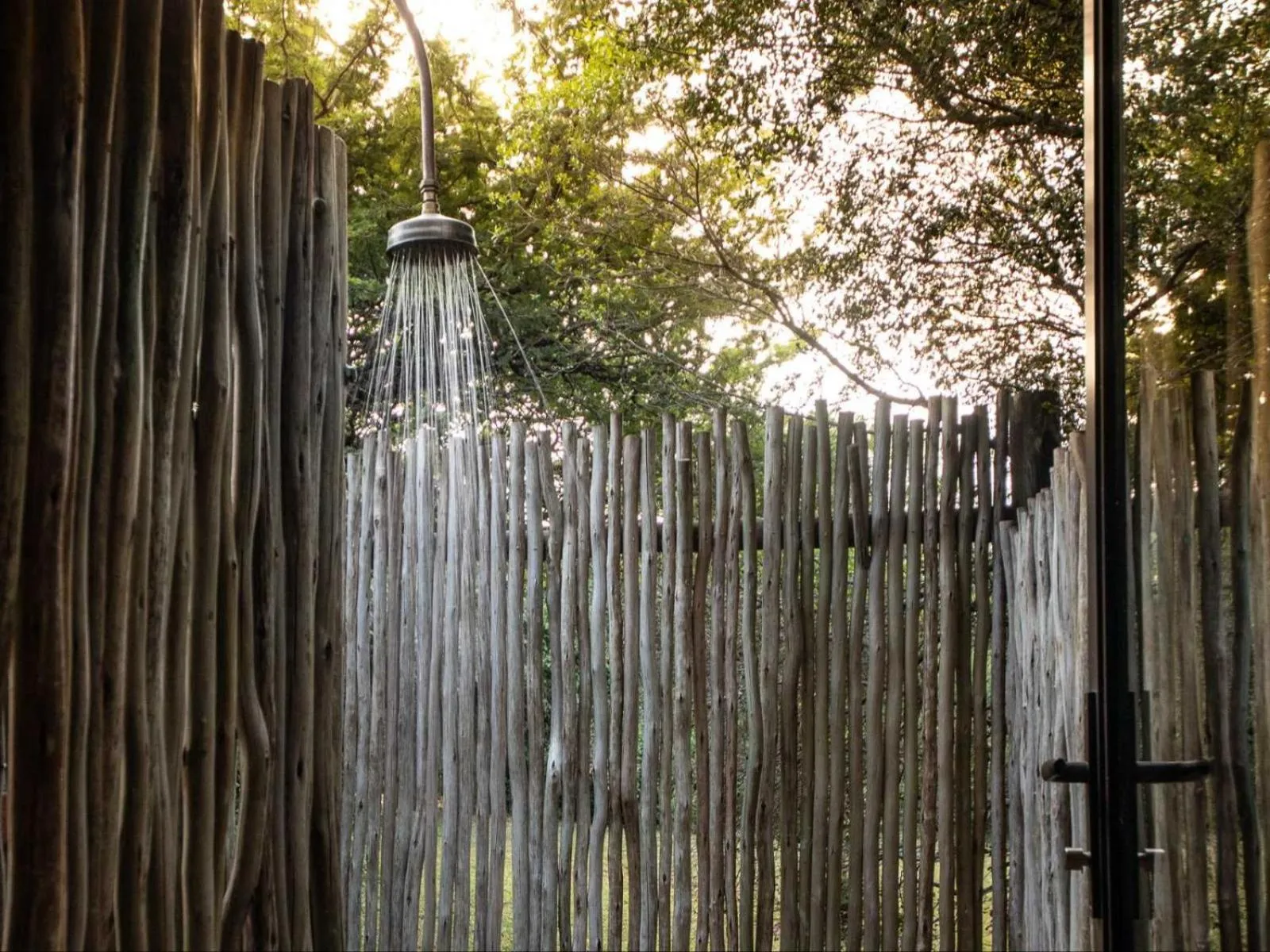 Shower in Rhino River Lodge