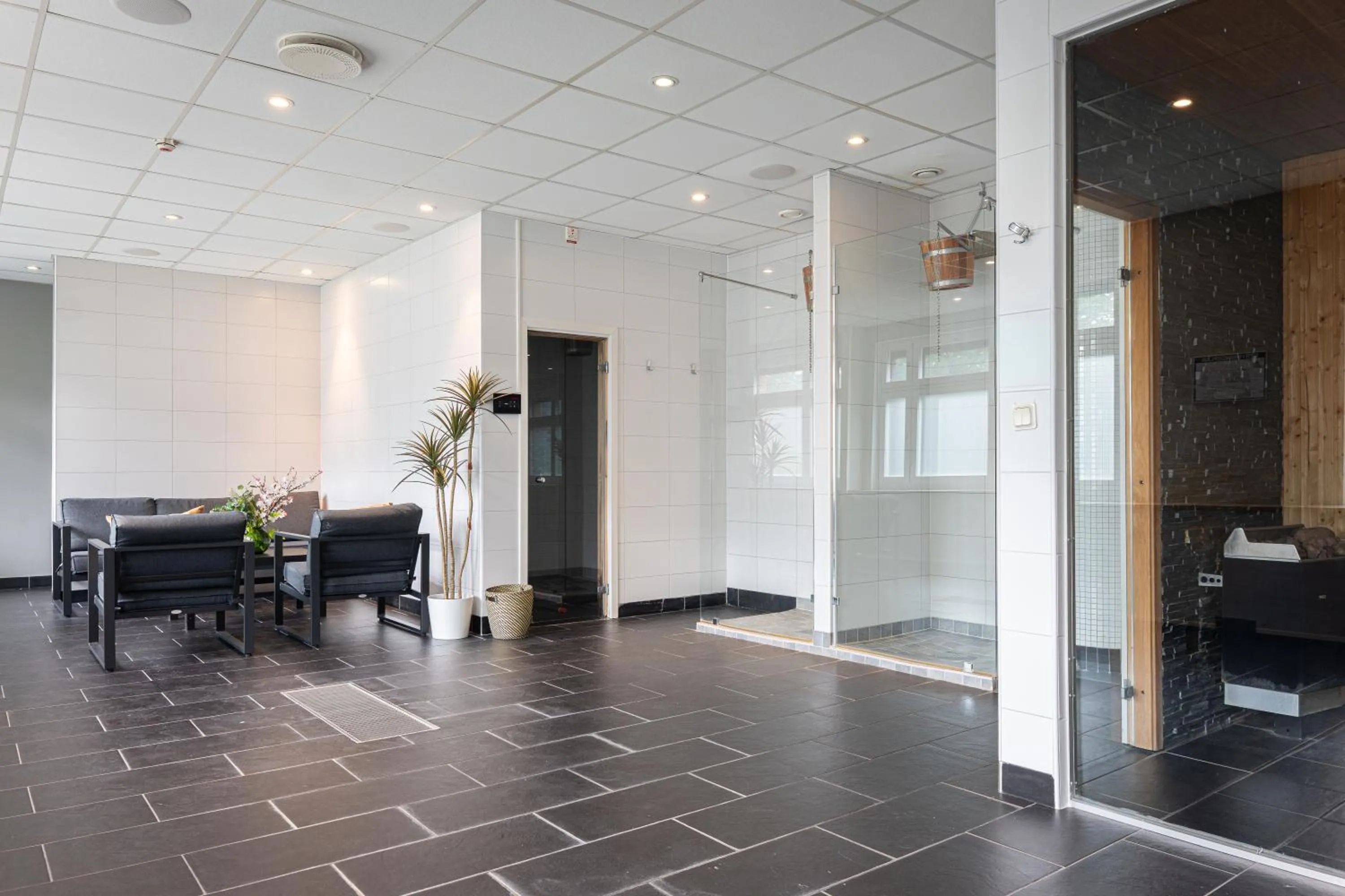 Sauna in Injoy Premium Hotel Solna