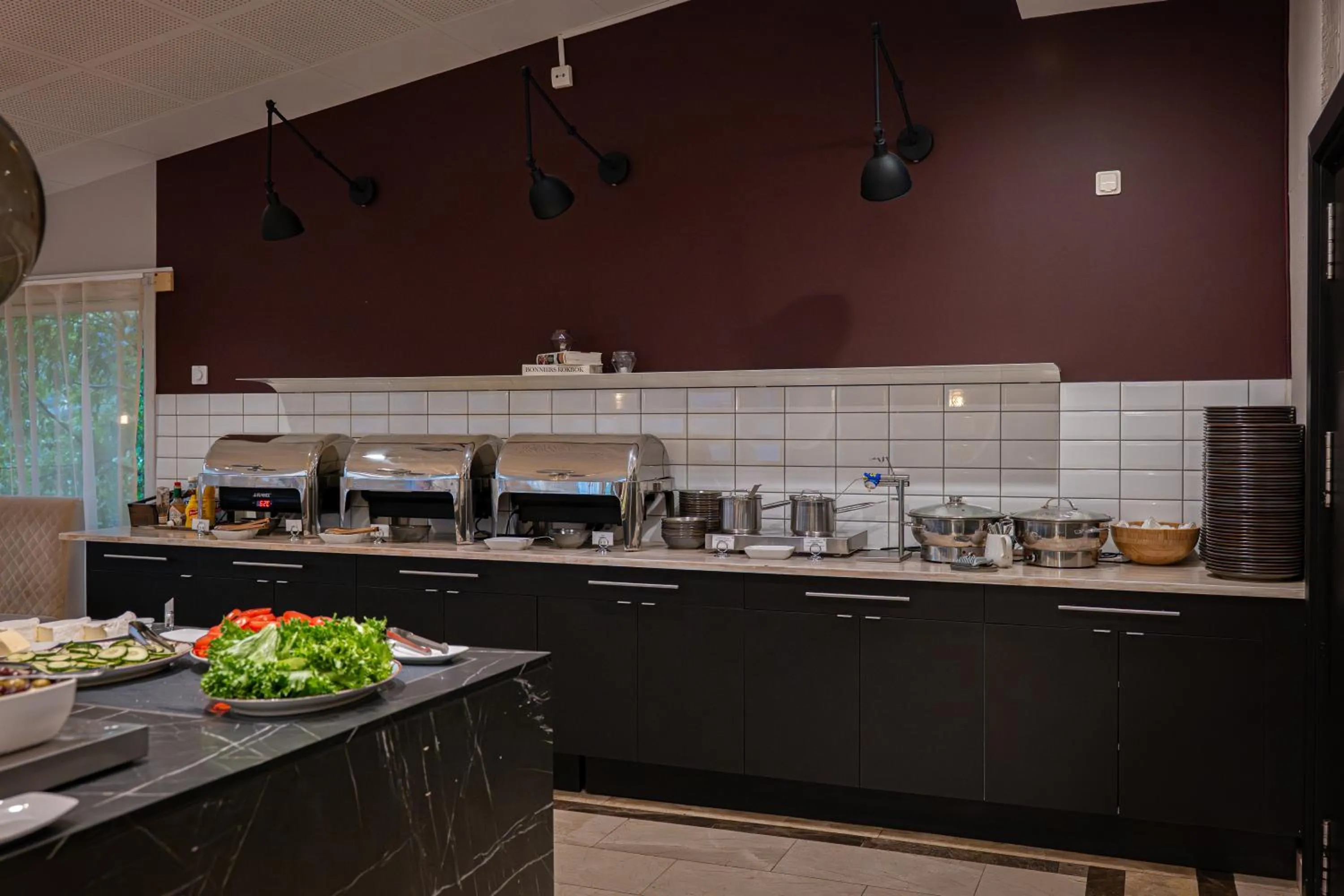 Breakfast in Injoy Premium Hotel Solna