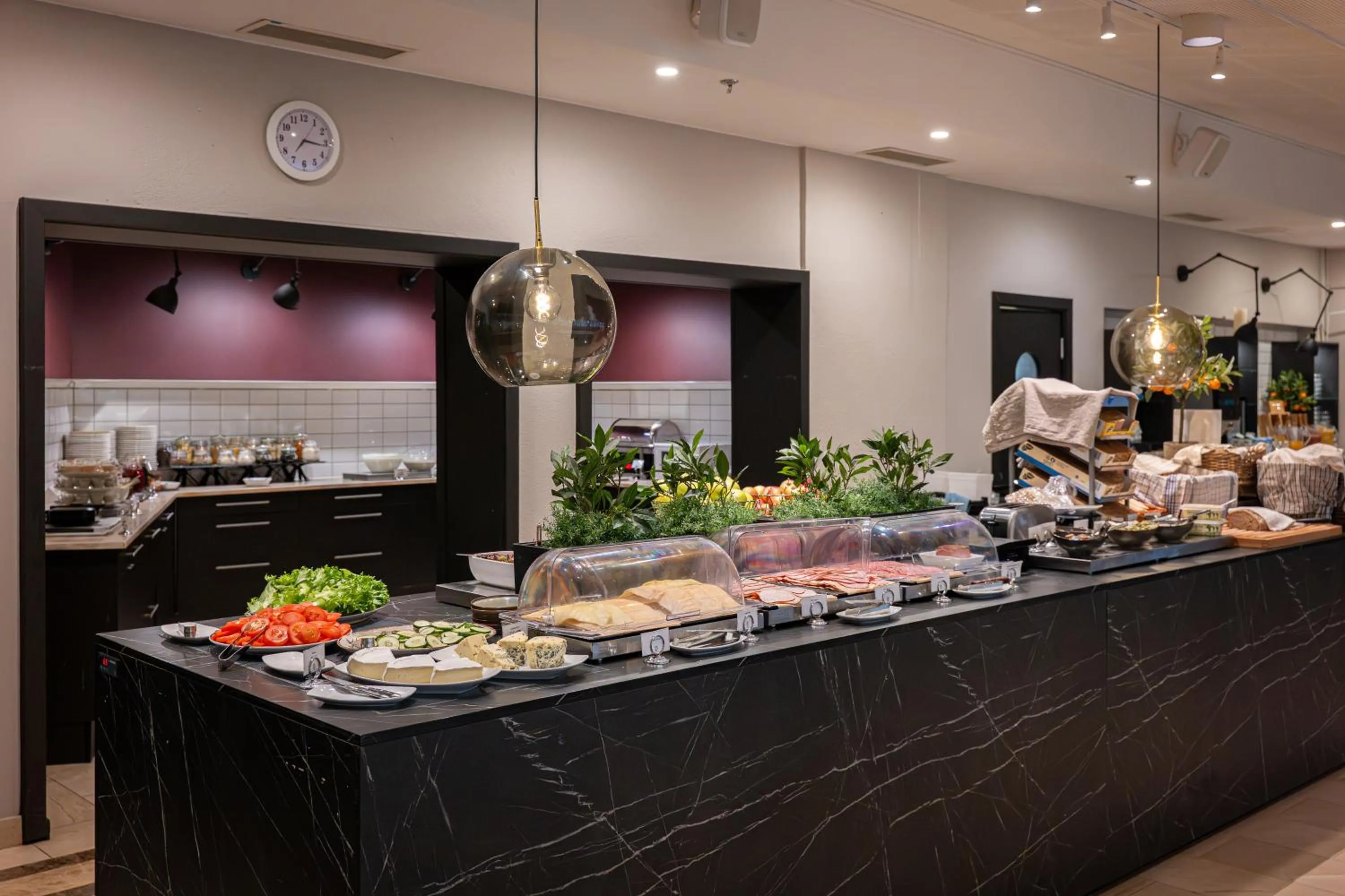 Breakfast in Injoy Premium Hotel Solna