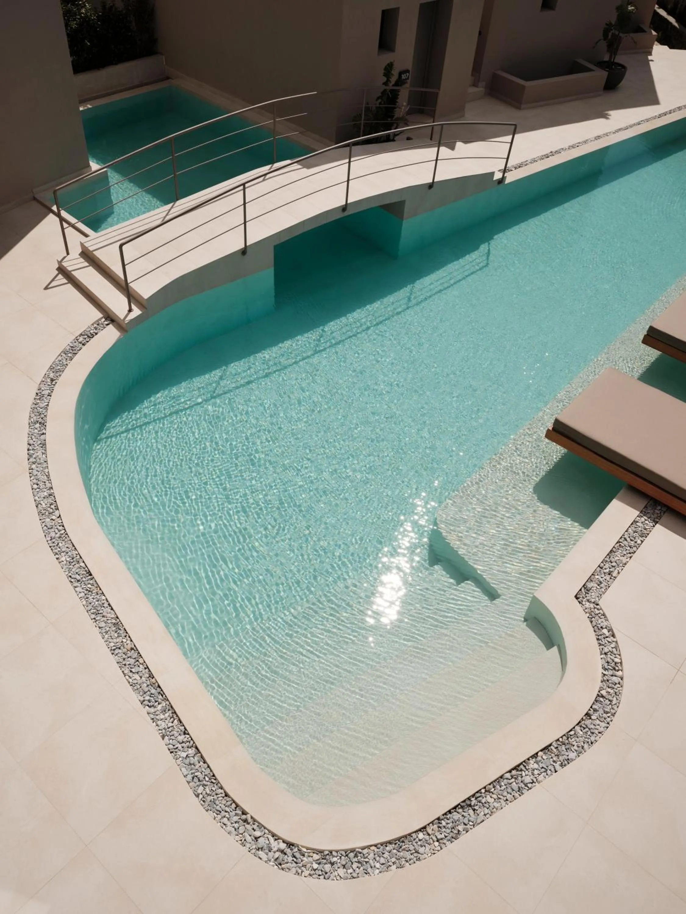 Pool view in Enarma Suites & Spa Wellness Retreat