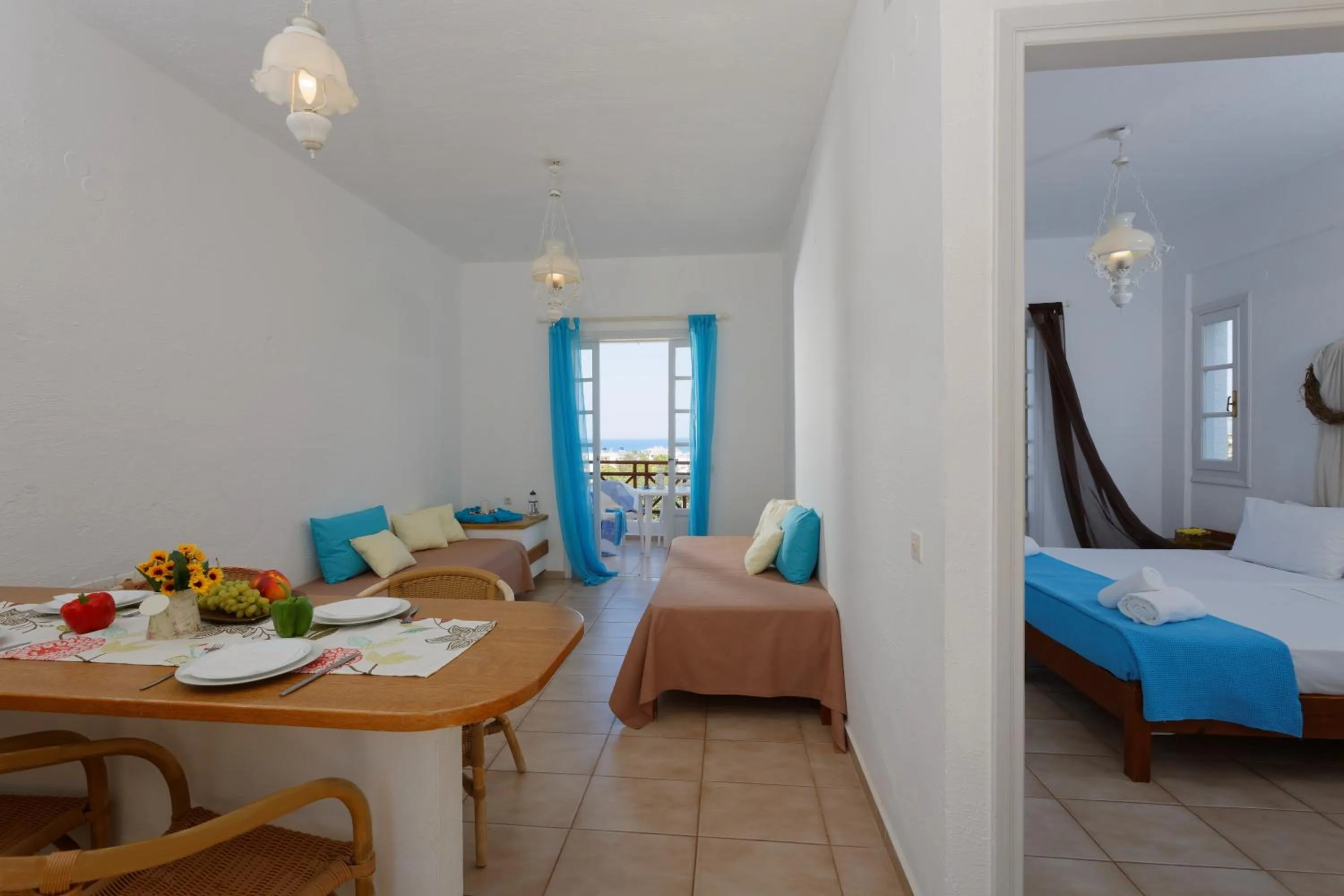 Living room in Remi Apartments