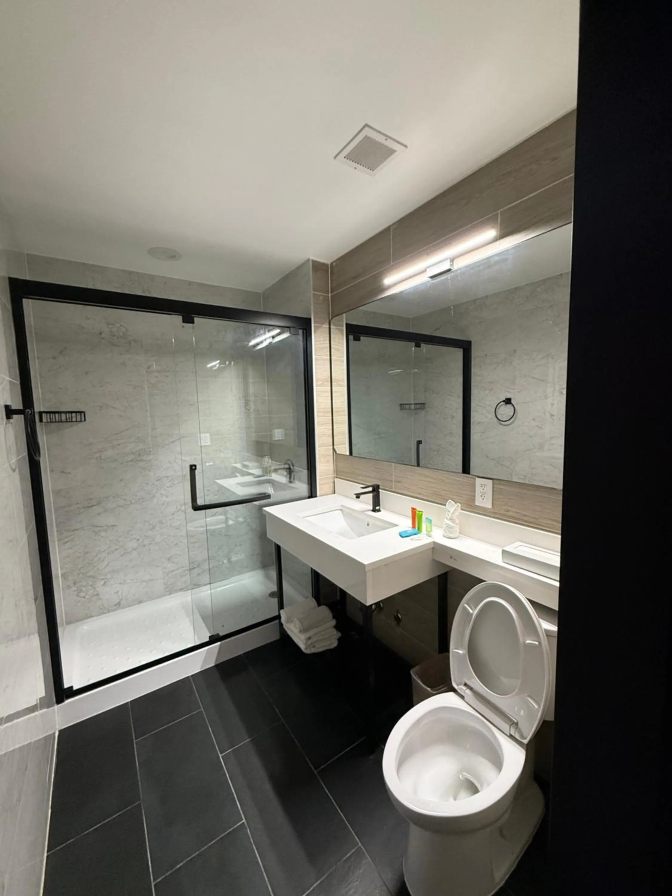 Shower in Bkway Hotel Brooklyn