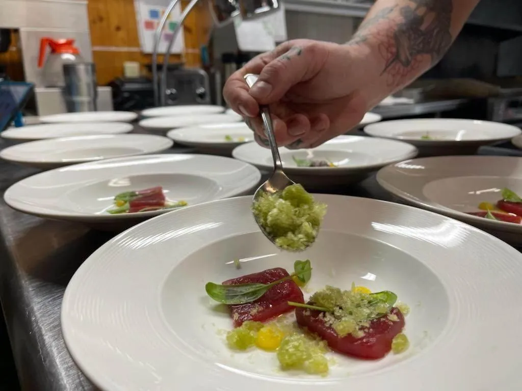 Restaurant/places to eat in The Lodge at Moosehead Lake