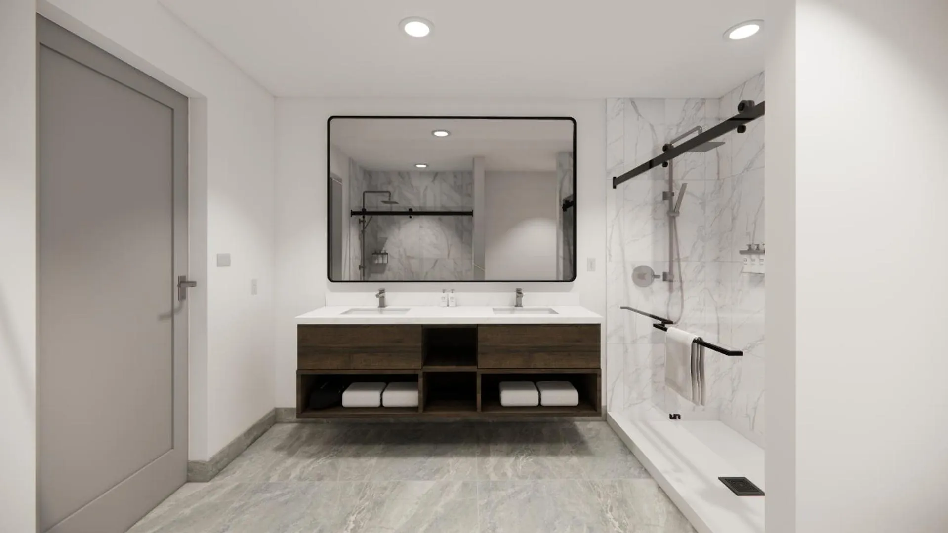 Bathroom in Kins Hotel