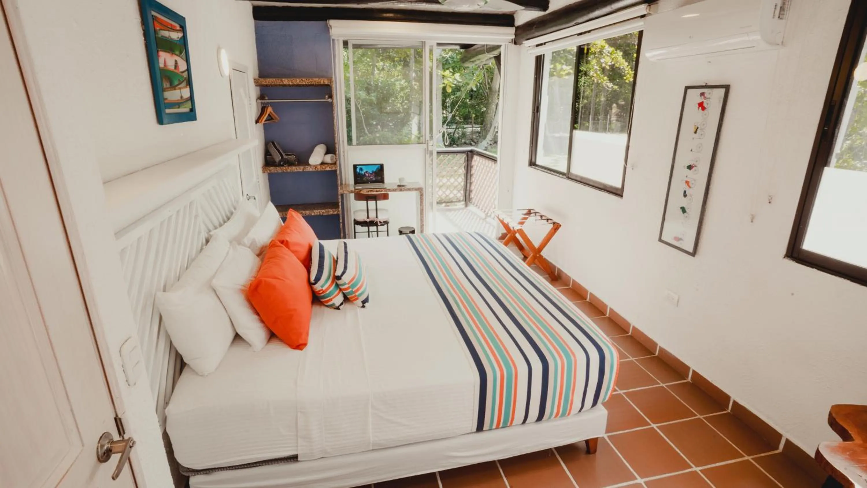 Bedroom, Bed in La Mar de Bien