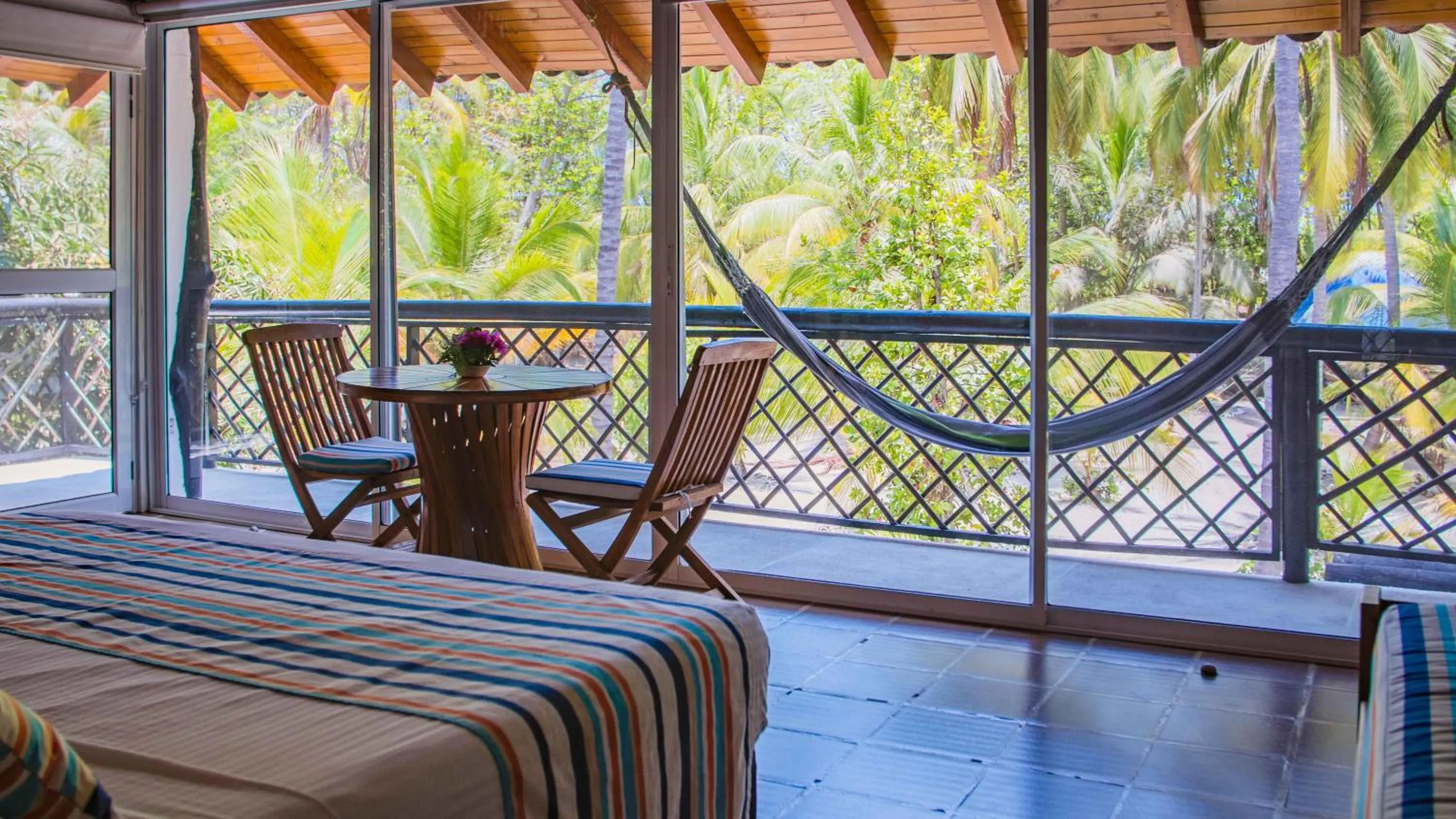 Garden view in La Mar de Bien