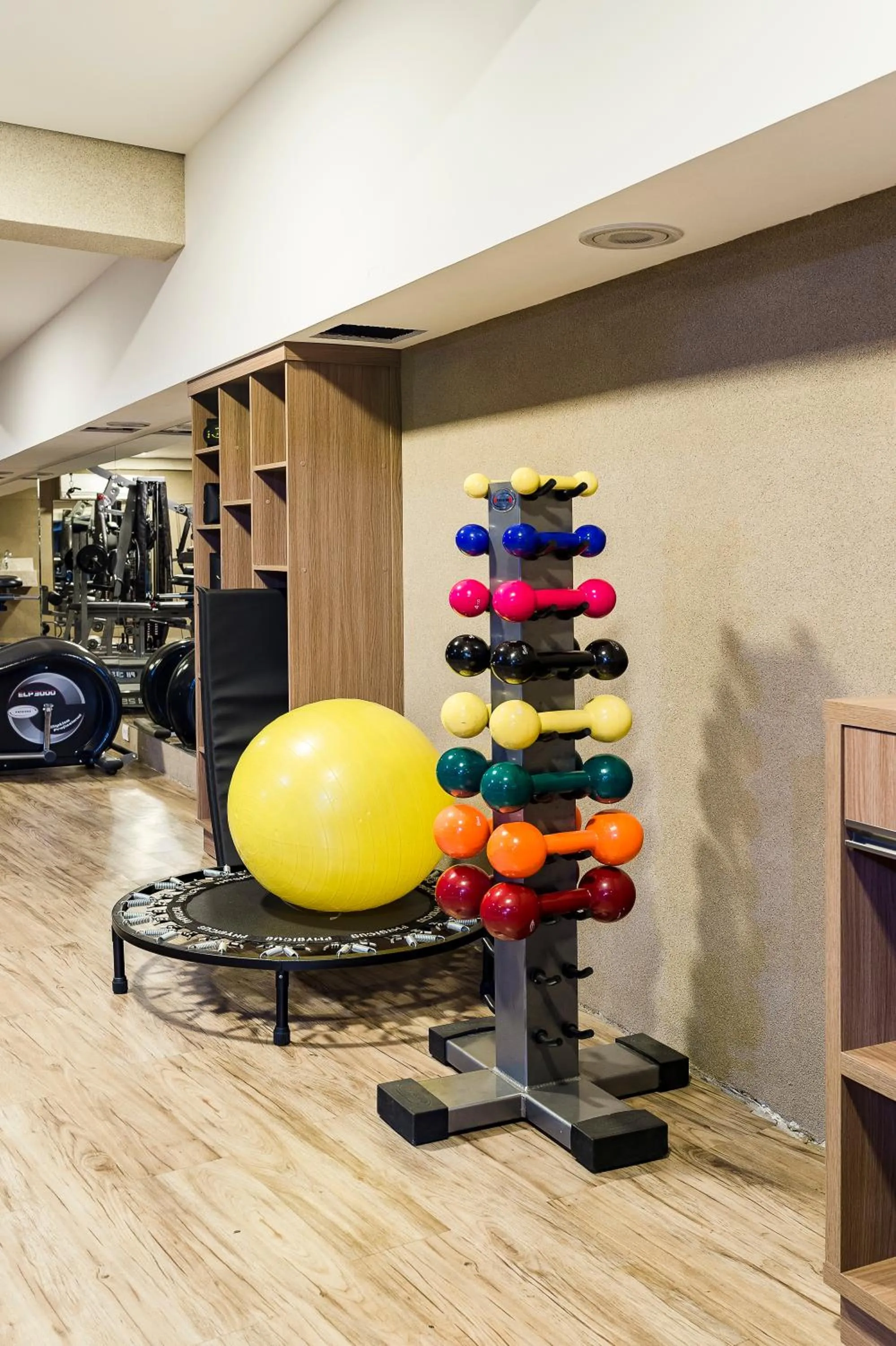 Fitness centre/facilities in Serata Hotel
