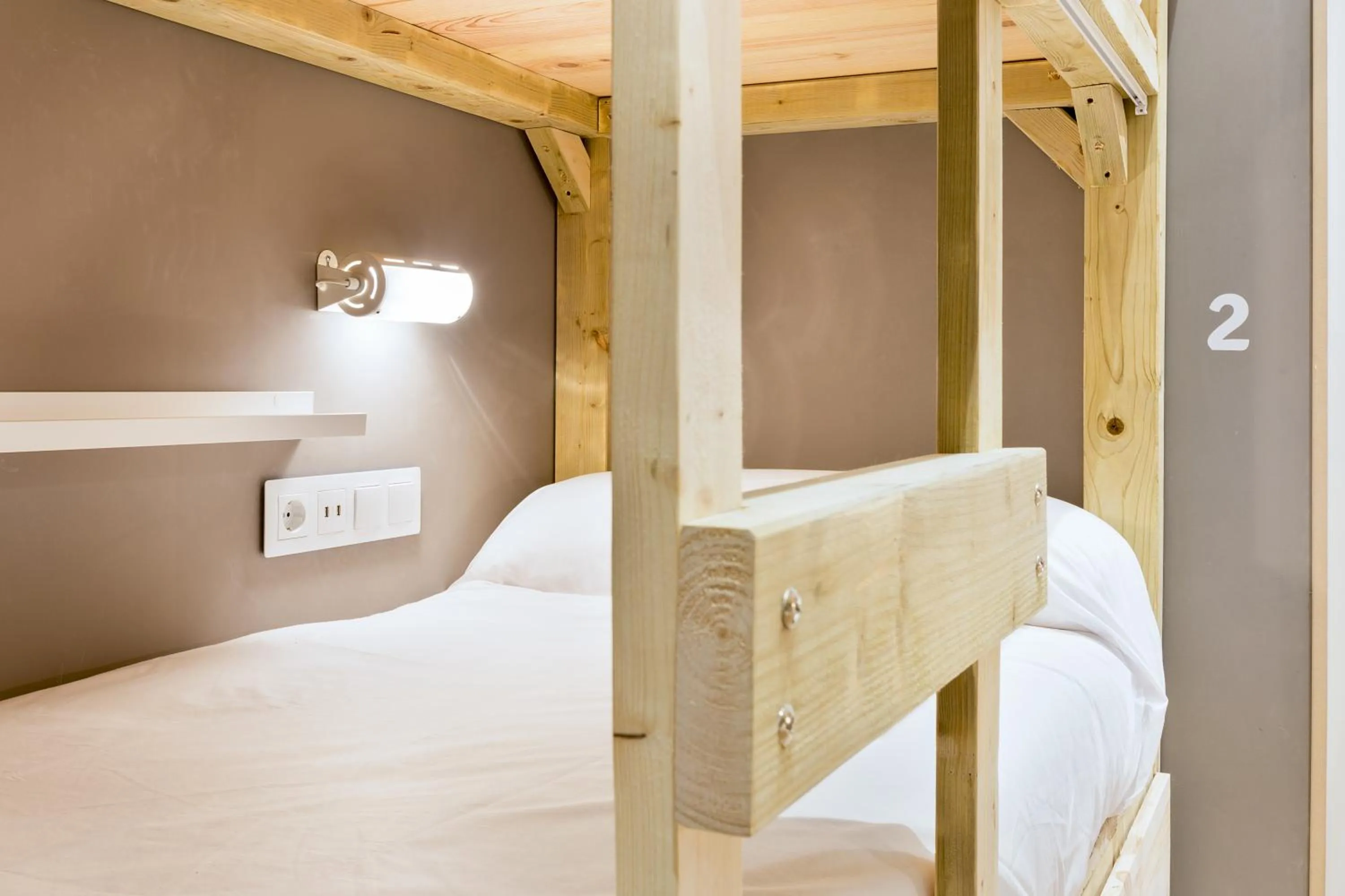 bunk bed, Bed in Ant Hostel Barcelona