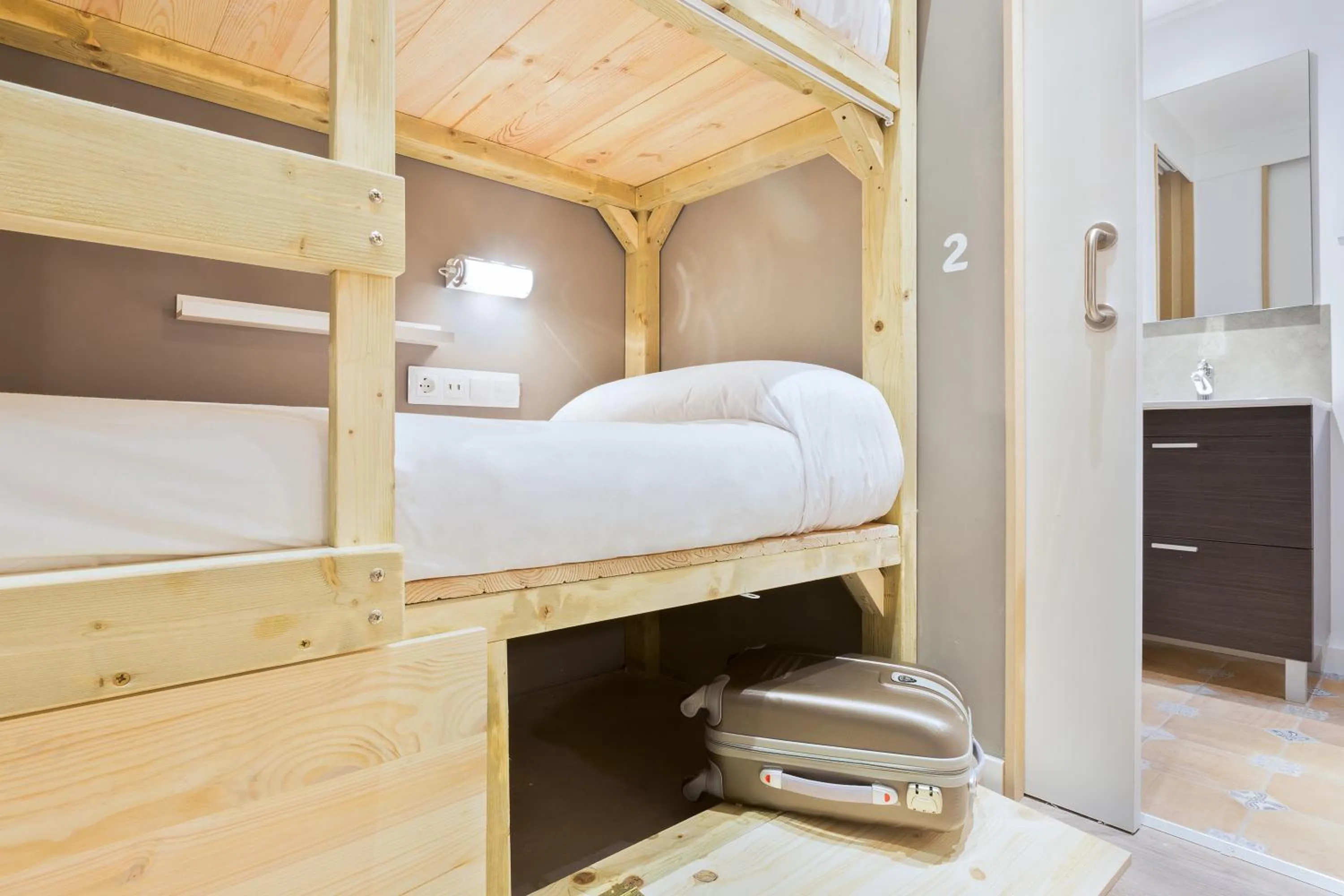 bunk bed, Bed in Ant Hostel Barcelona