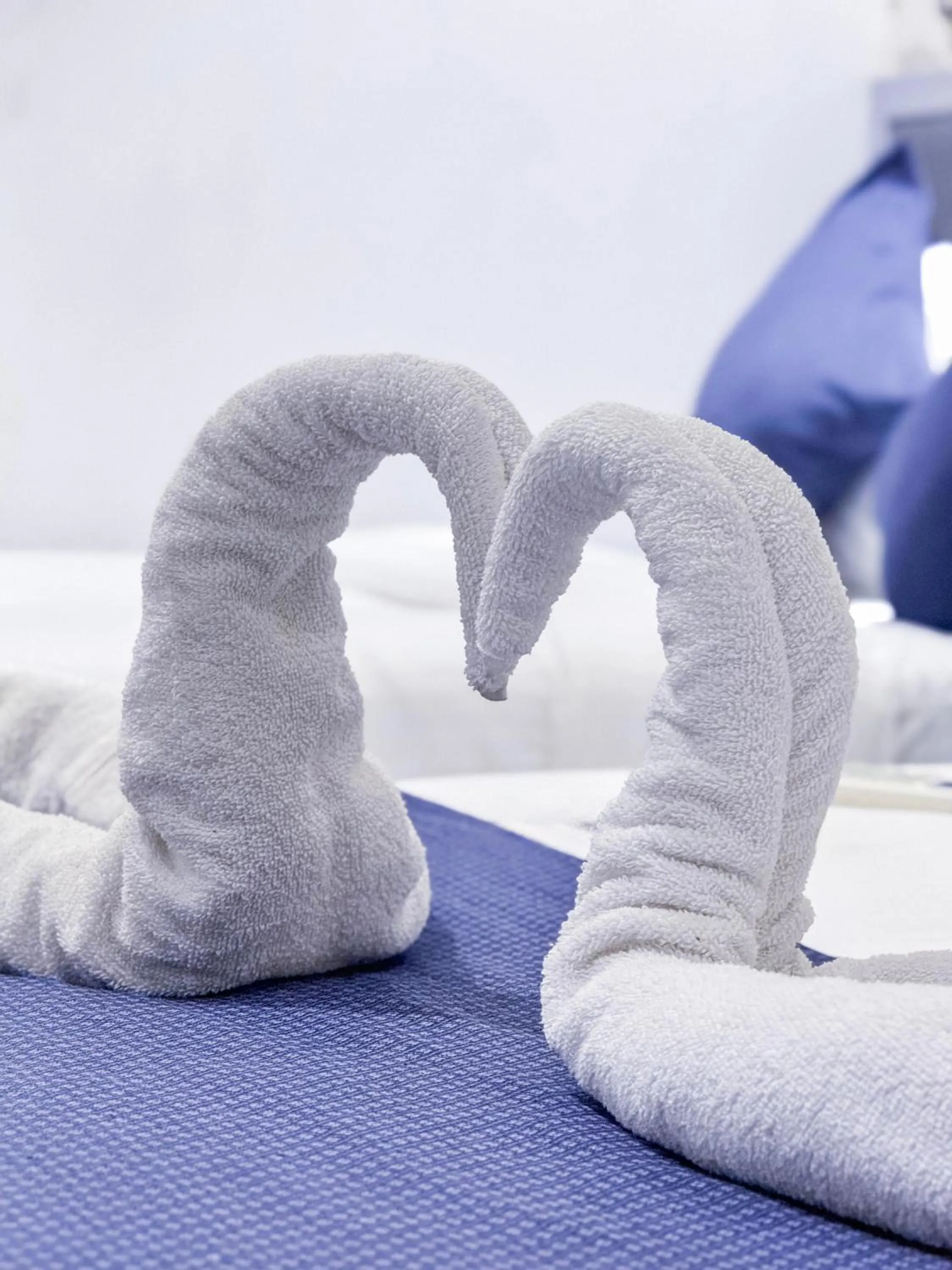 Bed in Hotel Flora Inn