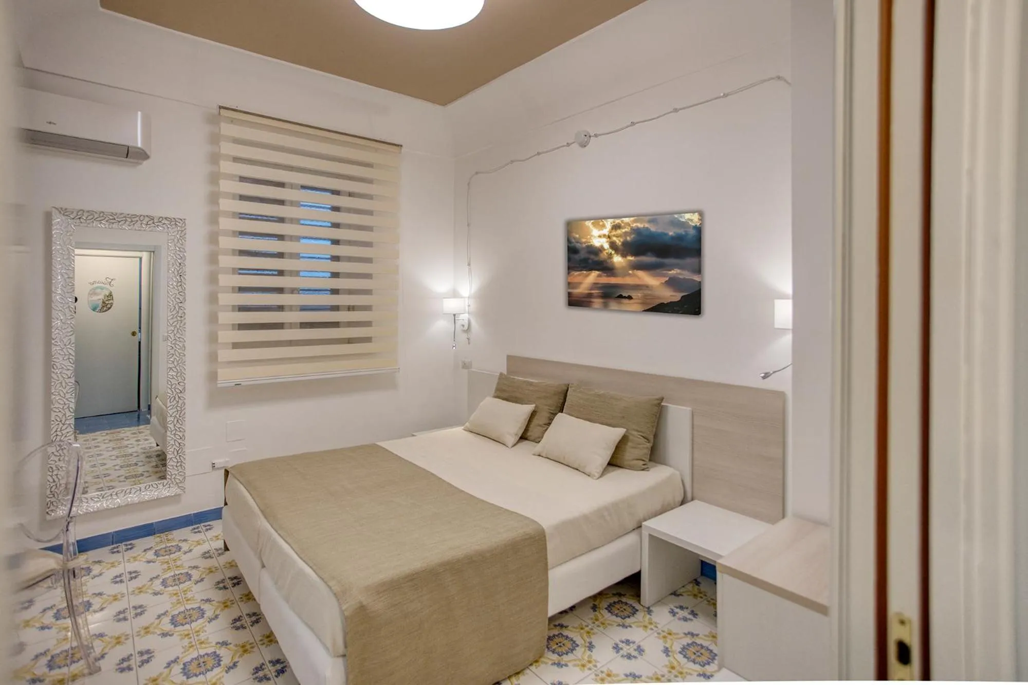 Bed in Locanda Costa D'Amalfi