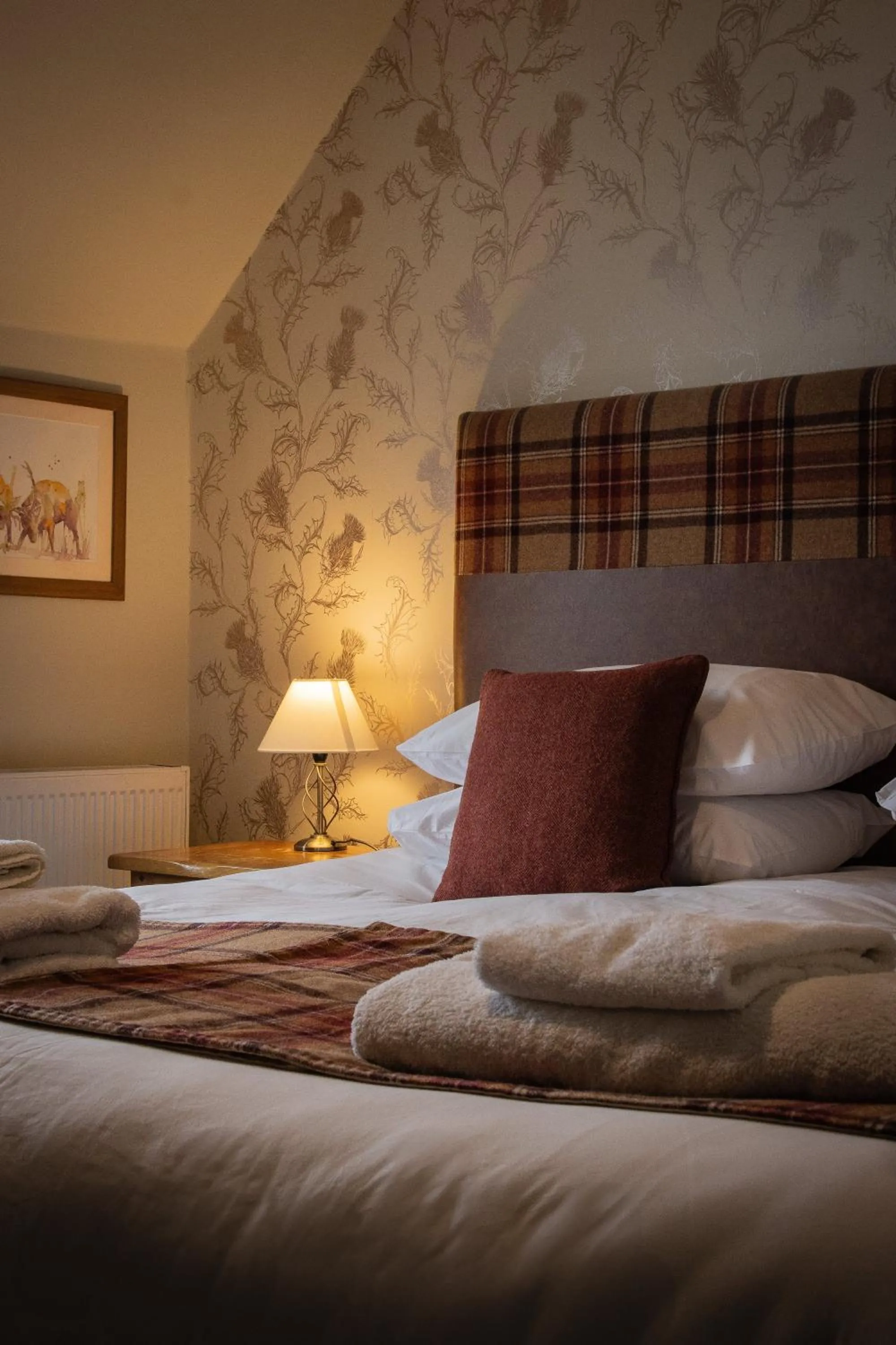 Bed in Inn at Port nan Gael