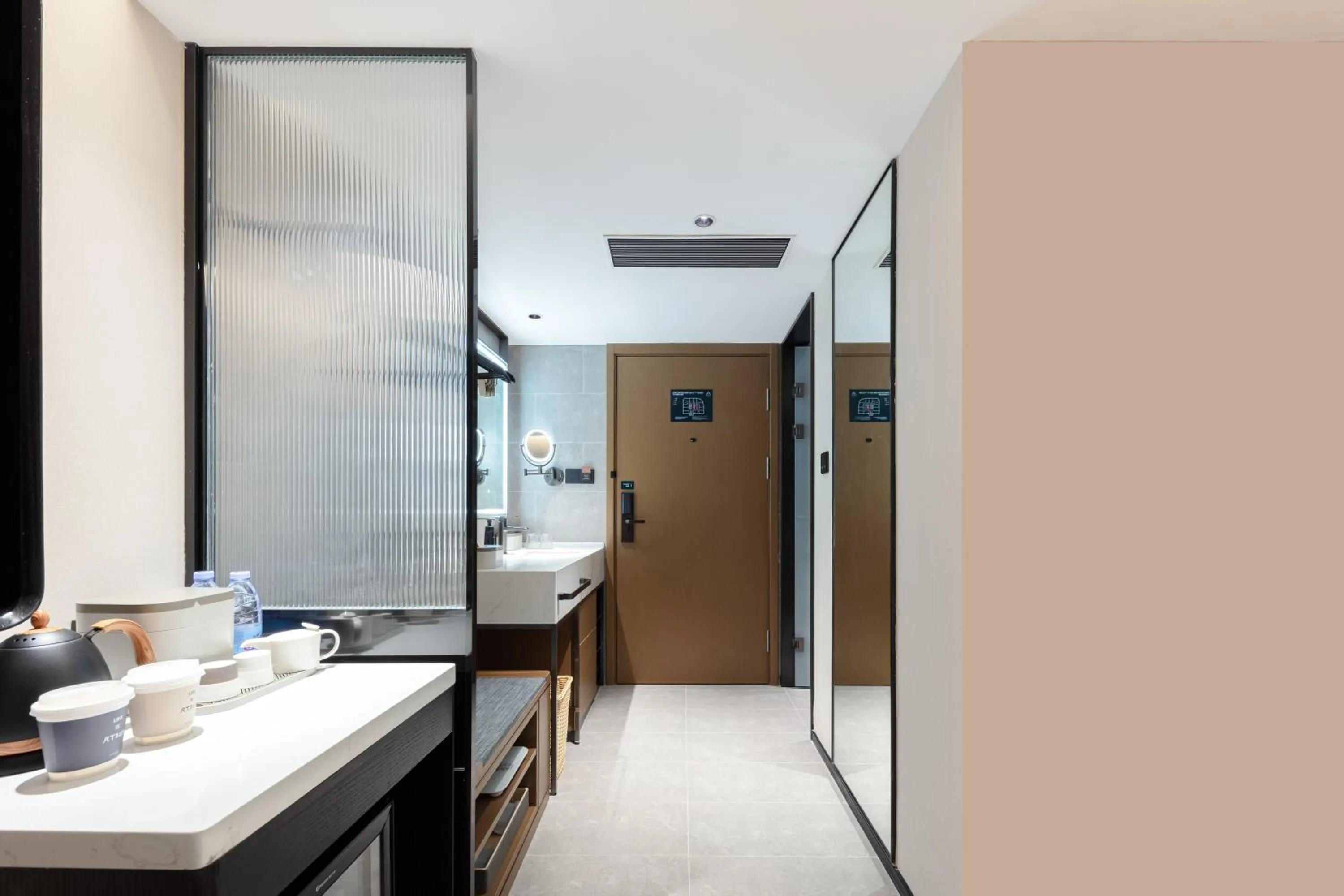 Bathroom in Atour Hotel People's Square Metro Station Shanghai