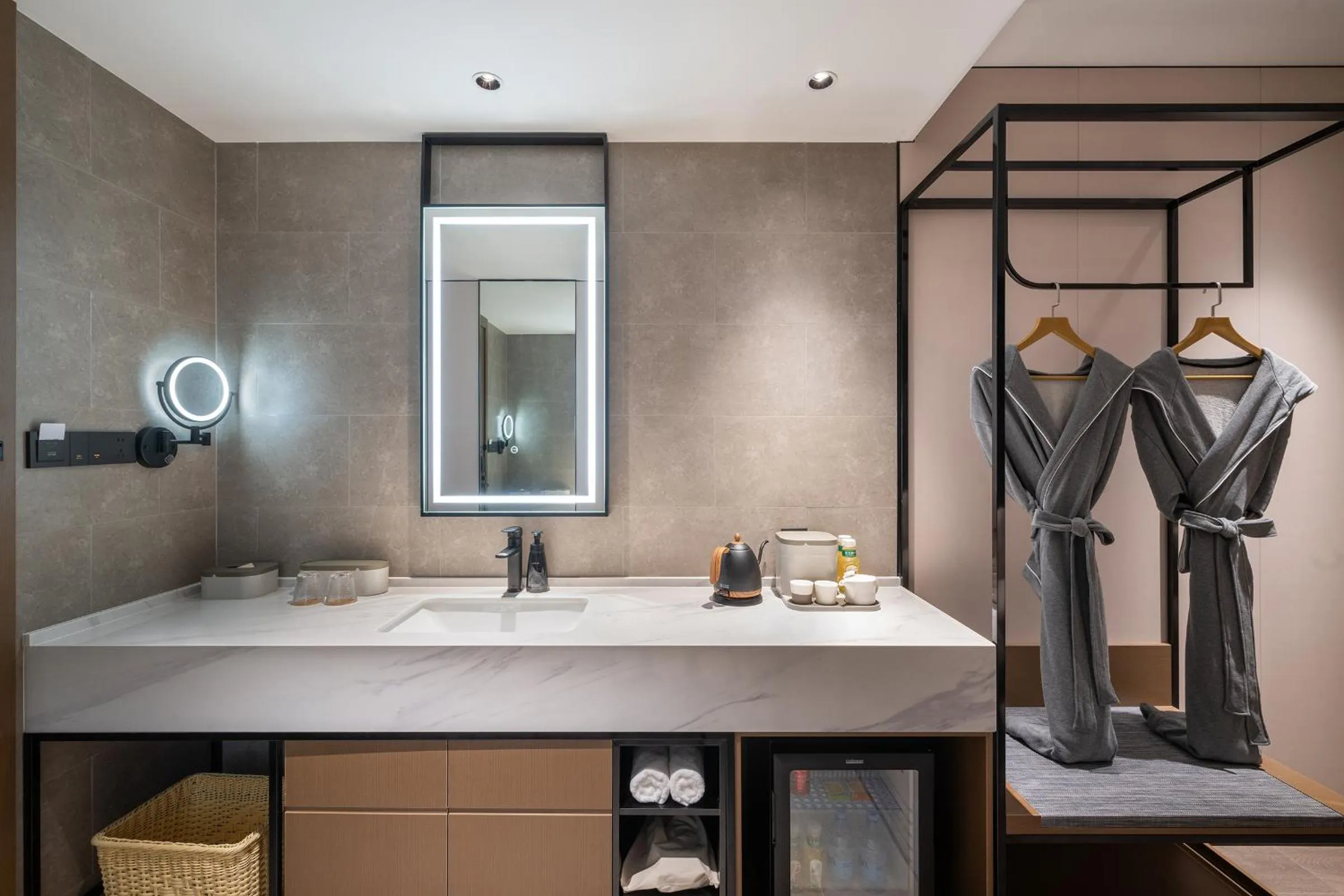 Bathroom in Atour Hotel Wuhan Riverview Jianghan Road Pedestrian Street